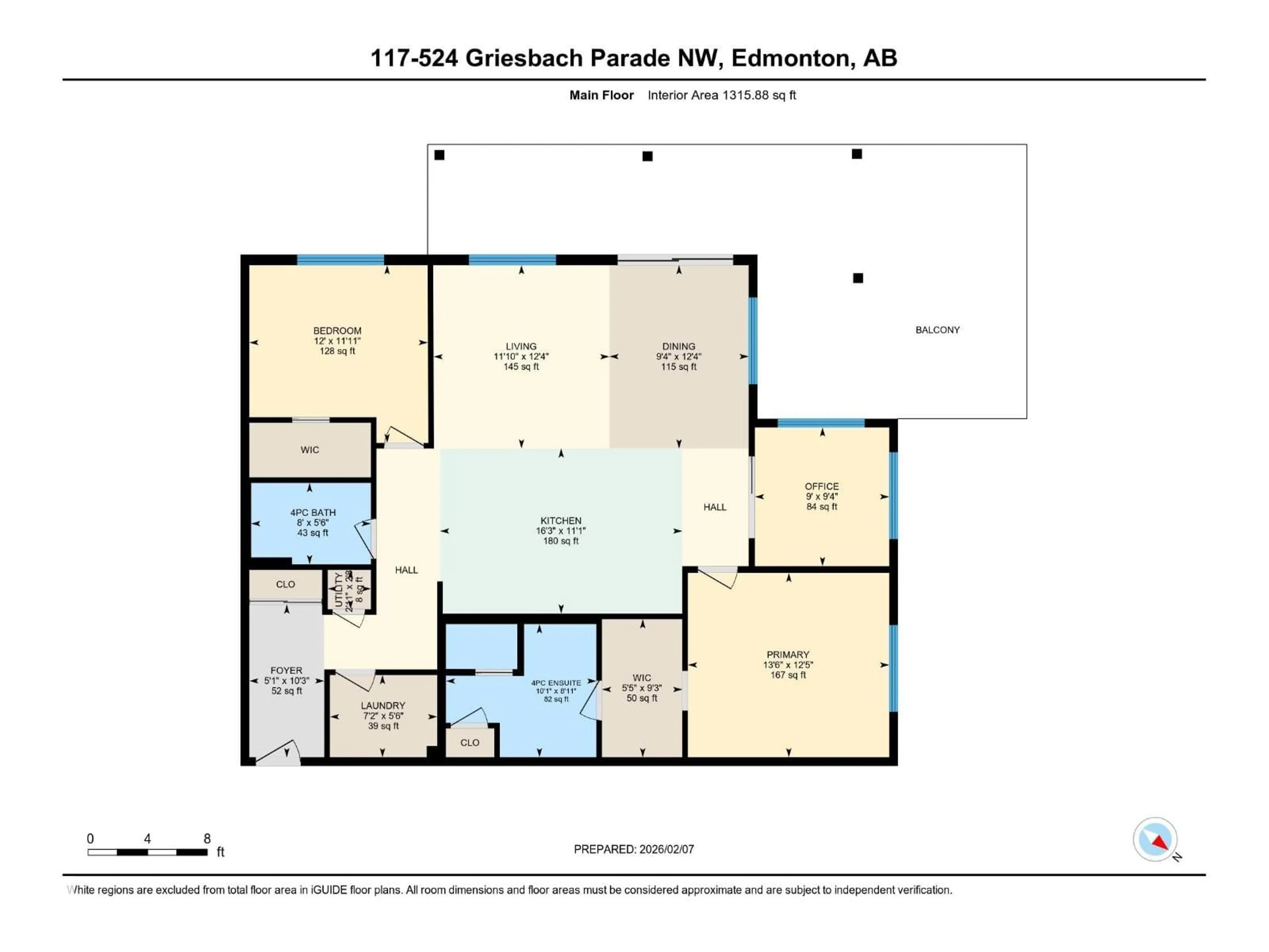 Floor plan for 117 GRIESBACH PARADE, Edmonton Alberta T5E6X2