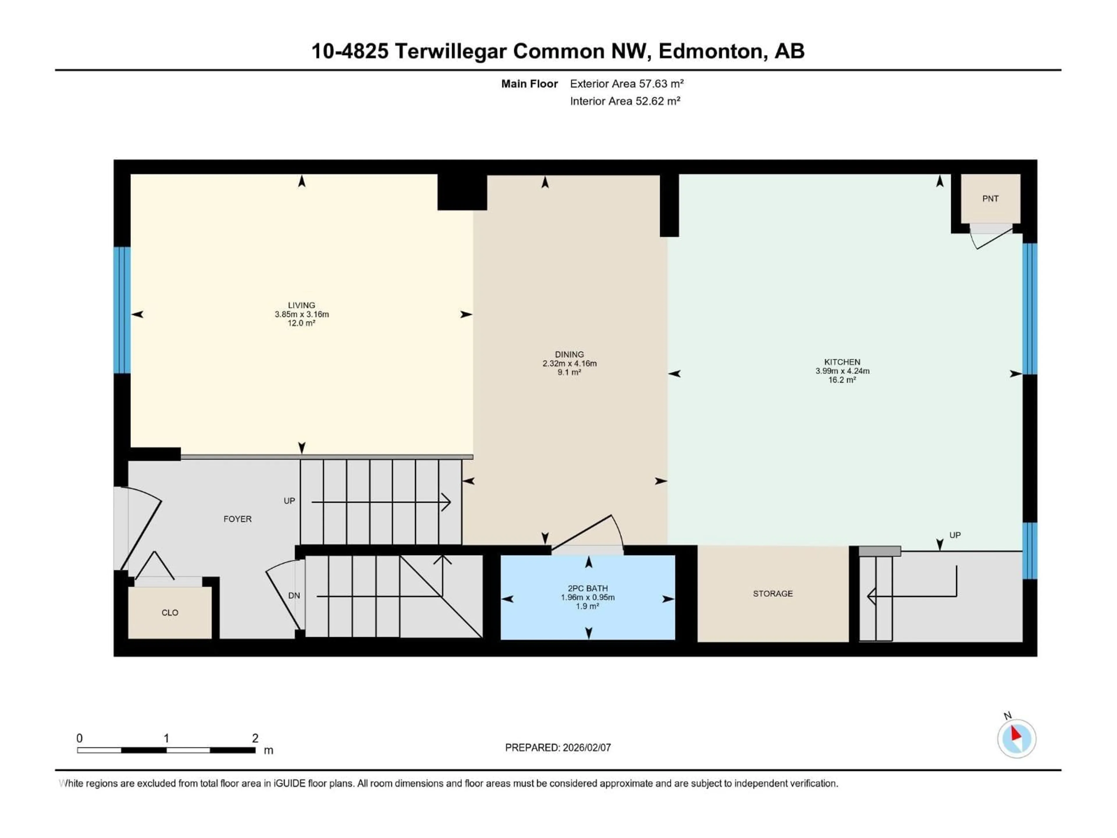 Floor plan for 10 - 4825 TERWILLEGAR CM, Edmonton Alberta T6R0T6