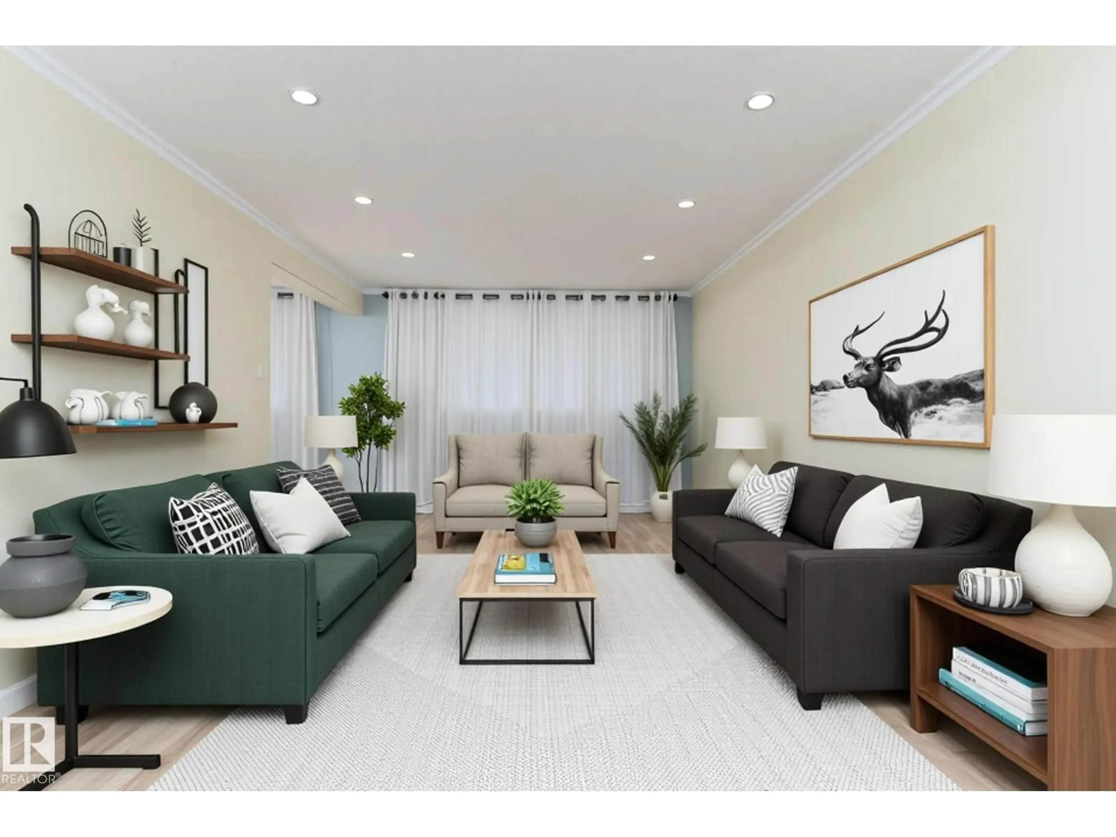 Living room with furniture, unknown for #102 - 9925 83 AV, Edmonton Alberta T6E2B9