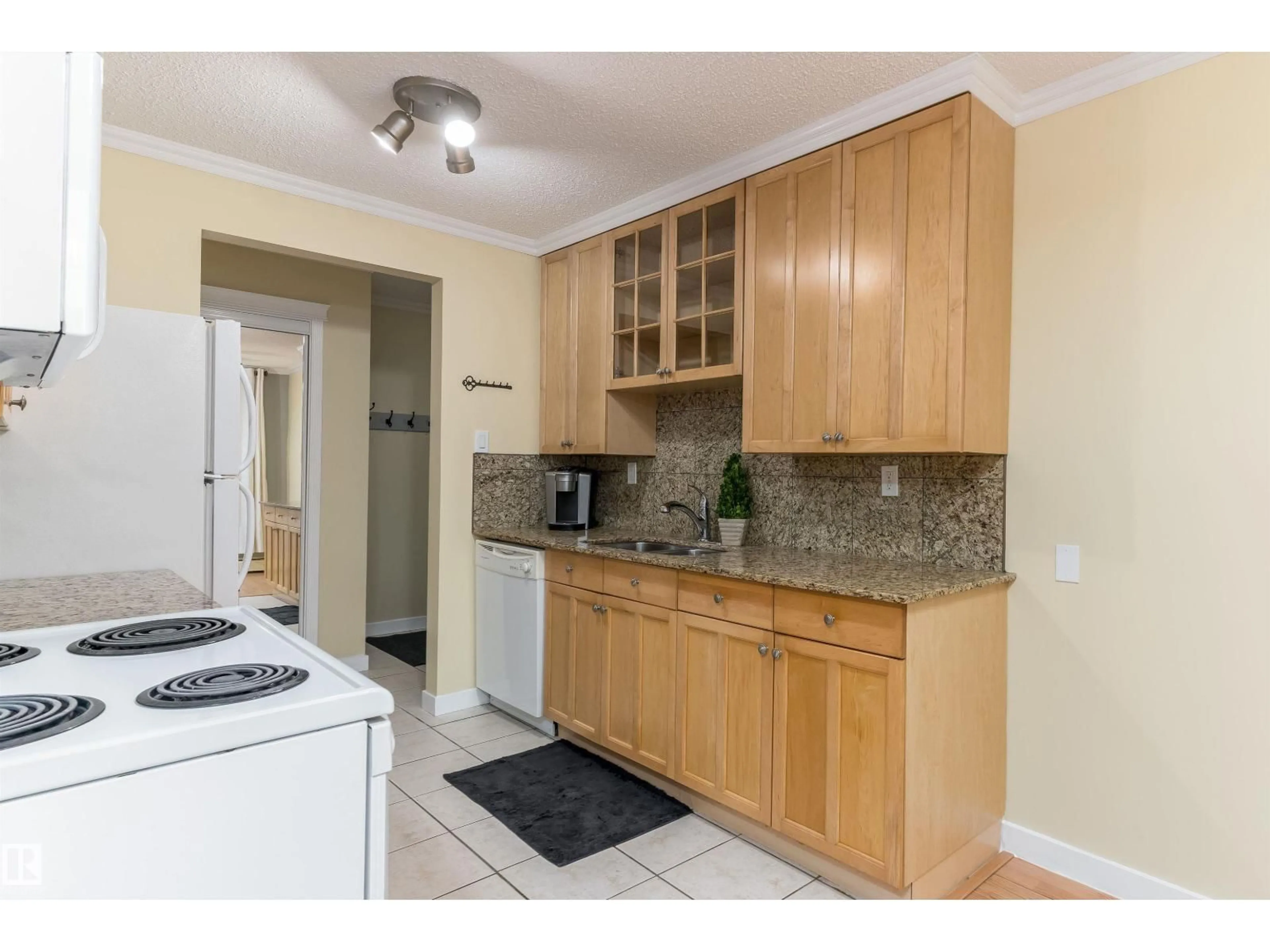 Standard kitchen, unknown for #102 - 9925 83 AV, Edmonton Alberta T6E2B9