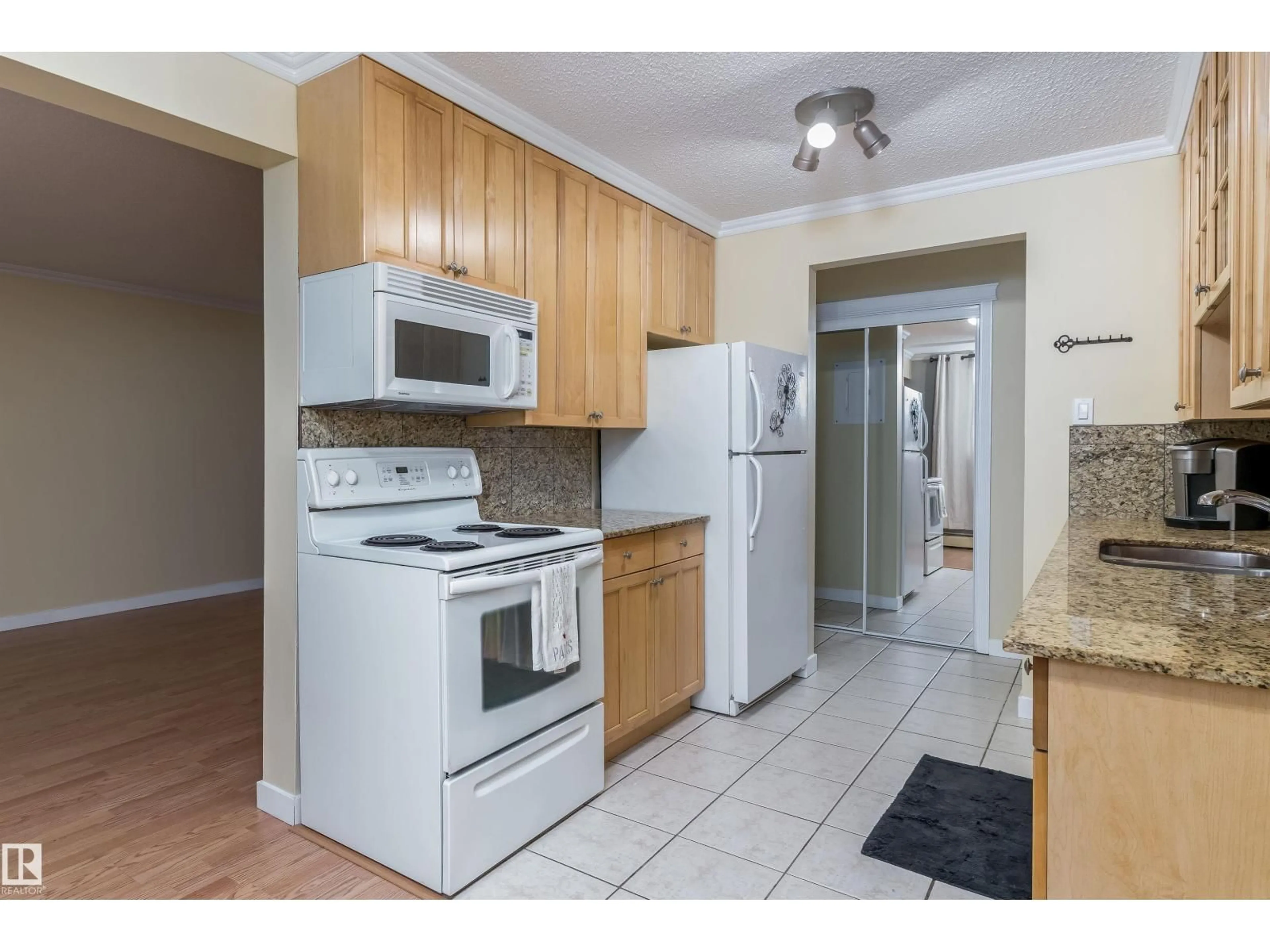 Standard kitchen, unknown for #102 - 9925 83 AV, Edmonton Alberta T6E2B9