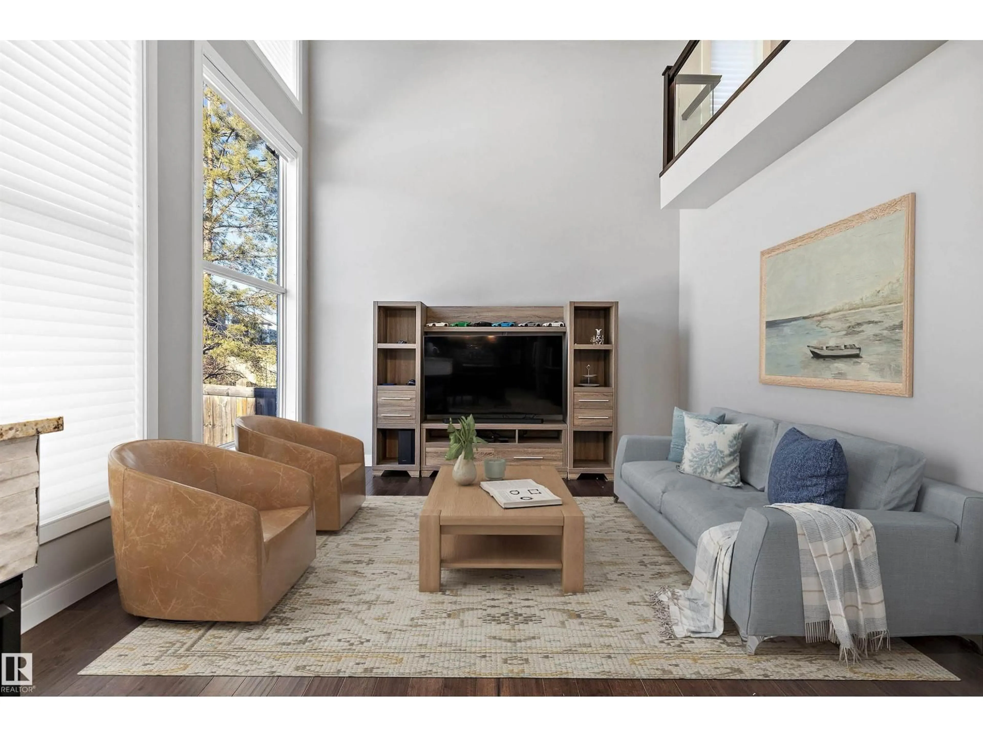 Living room with furniture, unknown for 1339 ADAMSON DR, Edmonton Alberta T6W2N8