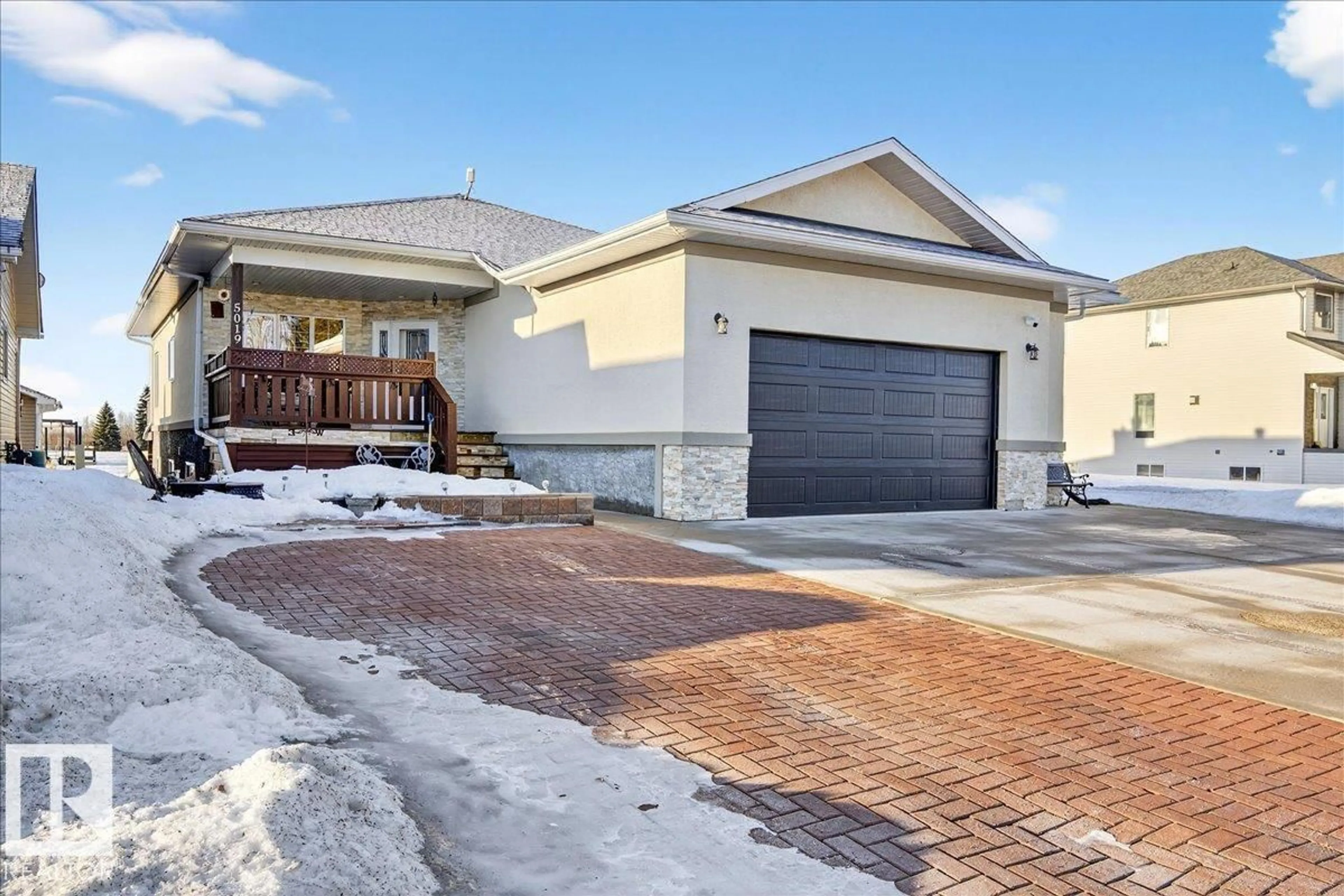 Home with brick exterior material, street for 5019 48 AV, Chipman Alberta T0B0W0