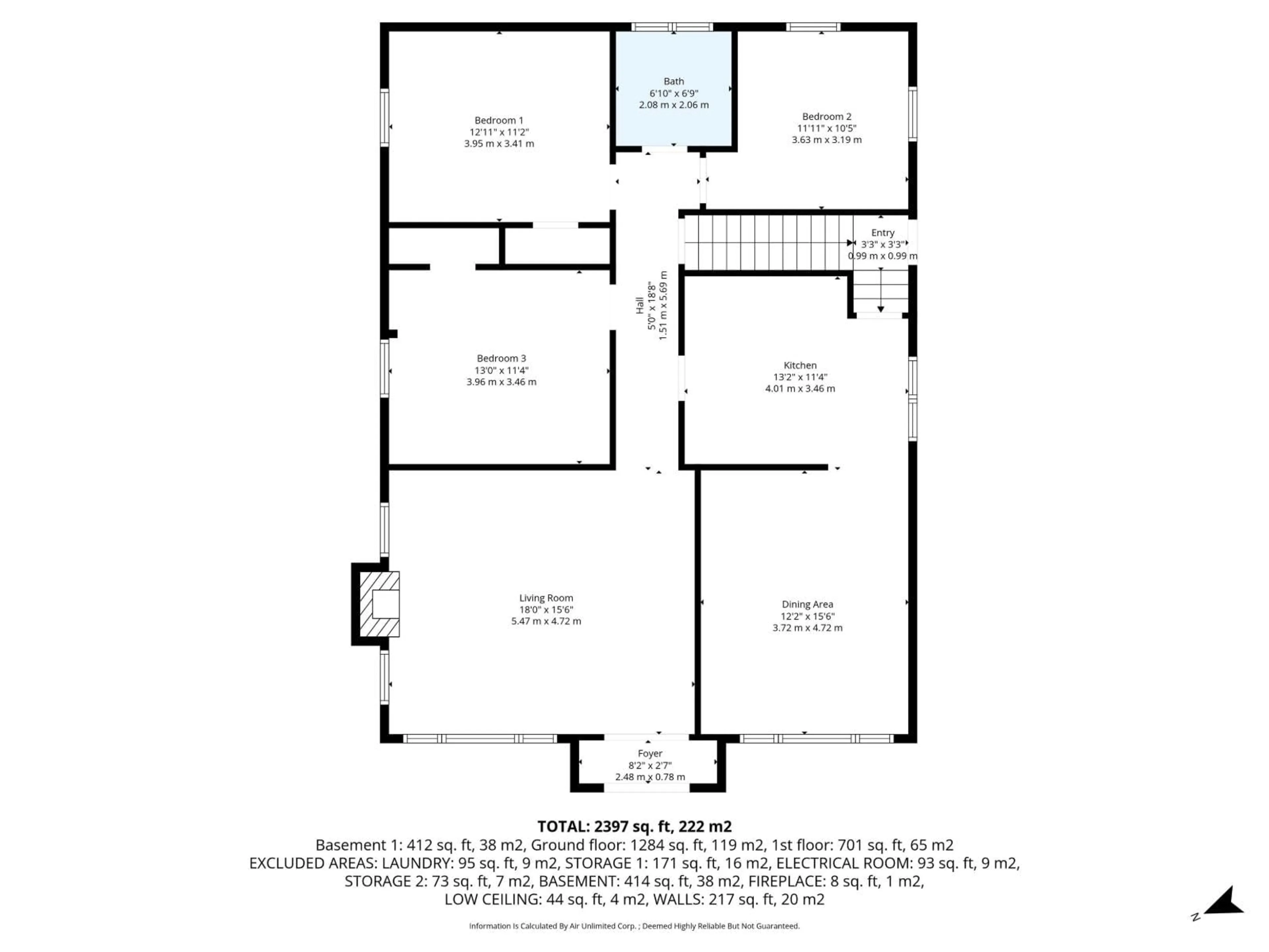 Floor plan for NW - 11132 60 ST, Edmonton Alberta T5W3Y7