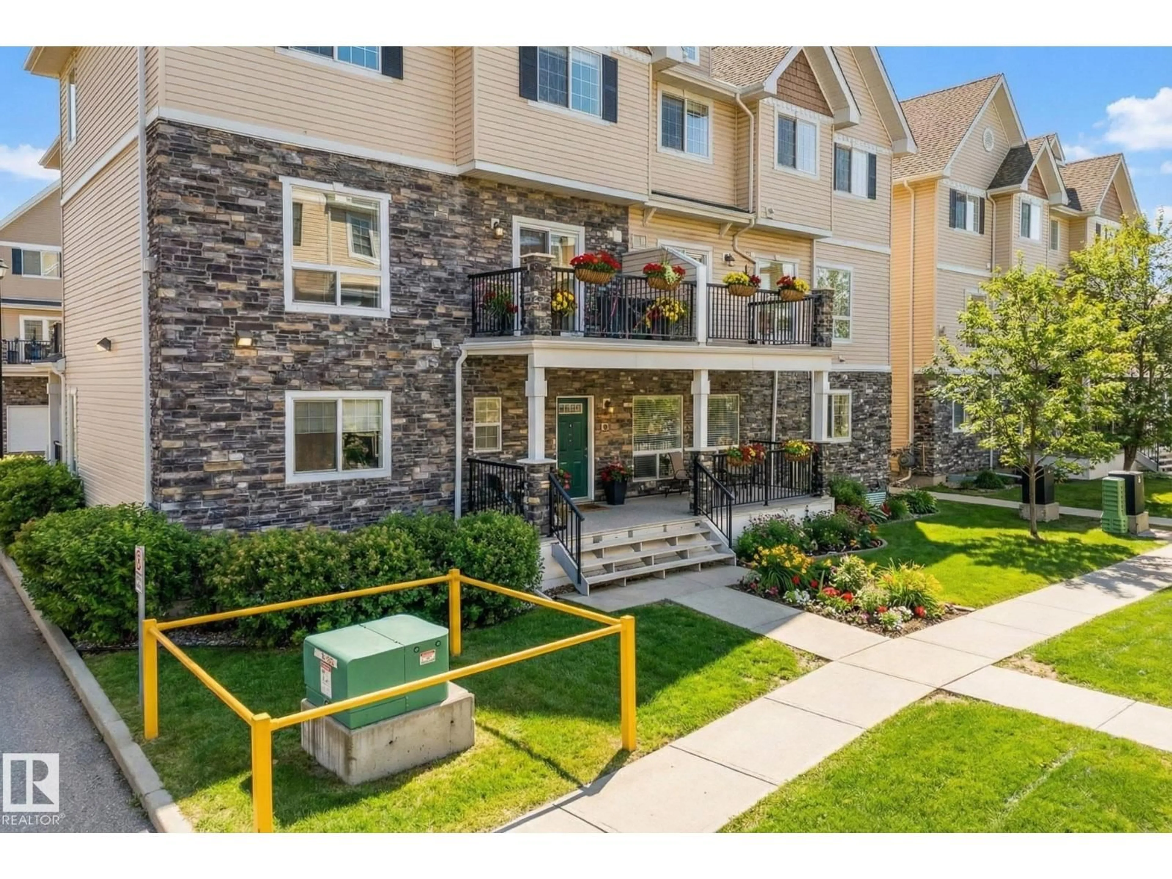 Patio, unknown for #58 - 7293 SOUTH TERWILLEGAR DR, Edmonton Alberta T6R0N5