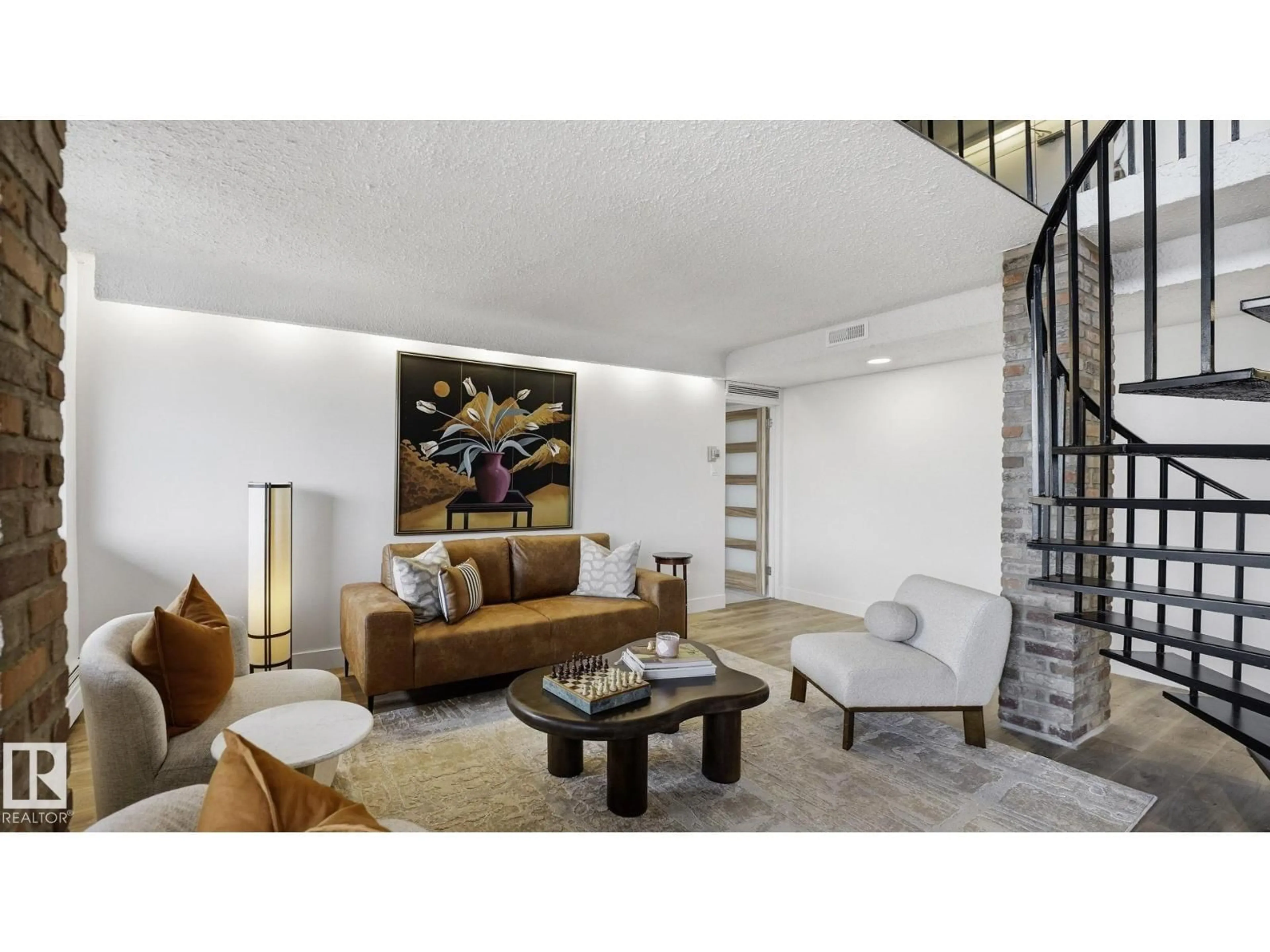 Living room with furniture, unknown for #1604 - 10160 115 ST, Edmonton Alberta T5K1T6