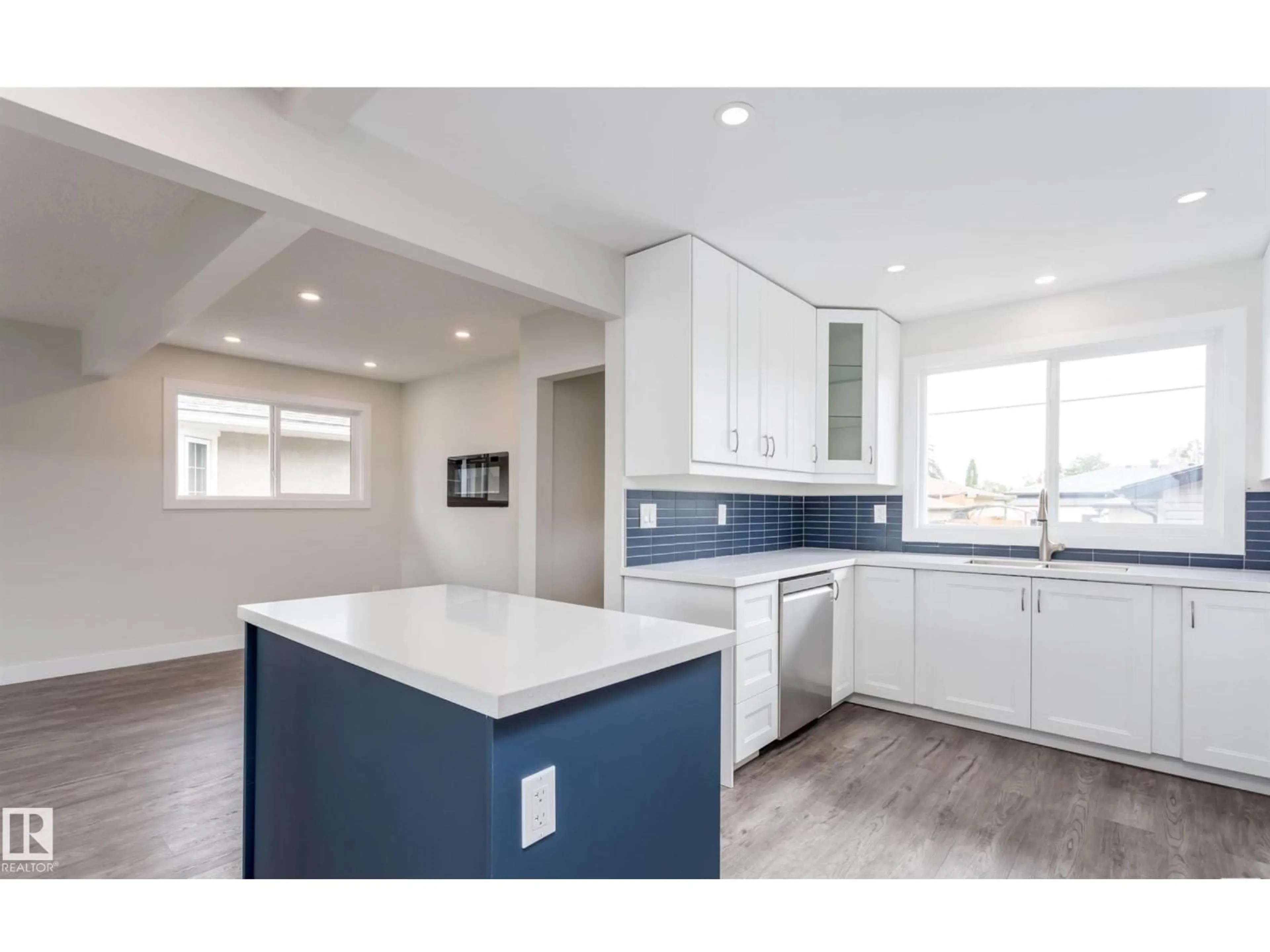 Open concept kitchen, unknown for 6511 95 AV, Edmonton Alberta T6B1A6