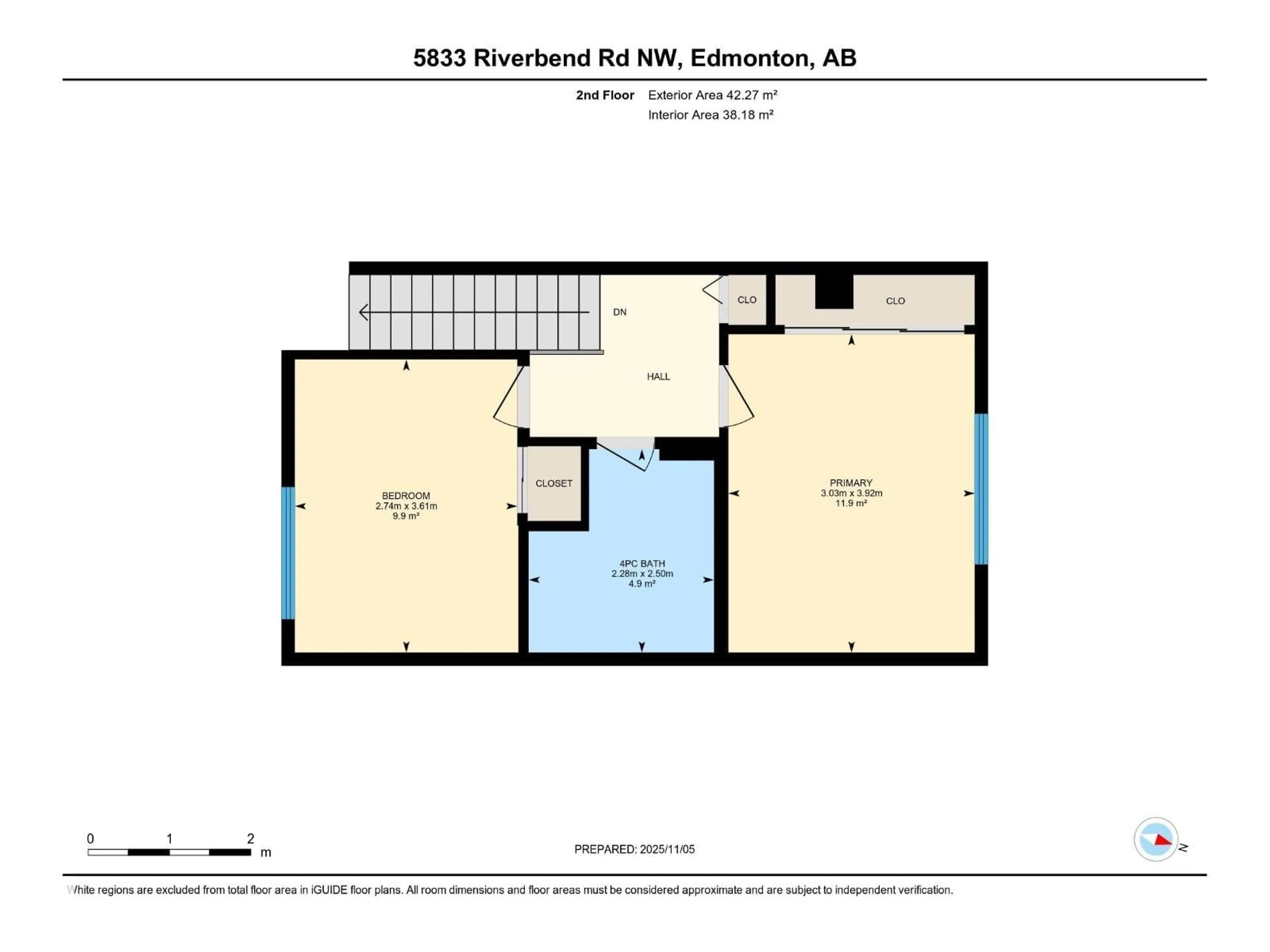 Floor plan for 5833 RIVERBEND RD, Edmonton Alberta T6H5A8