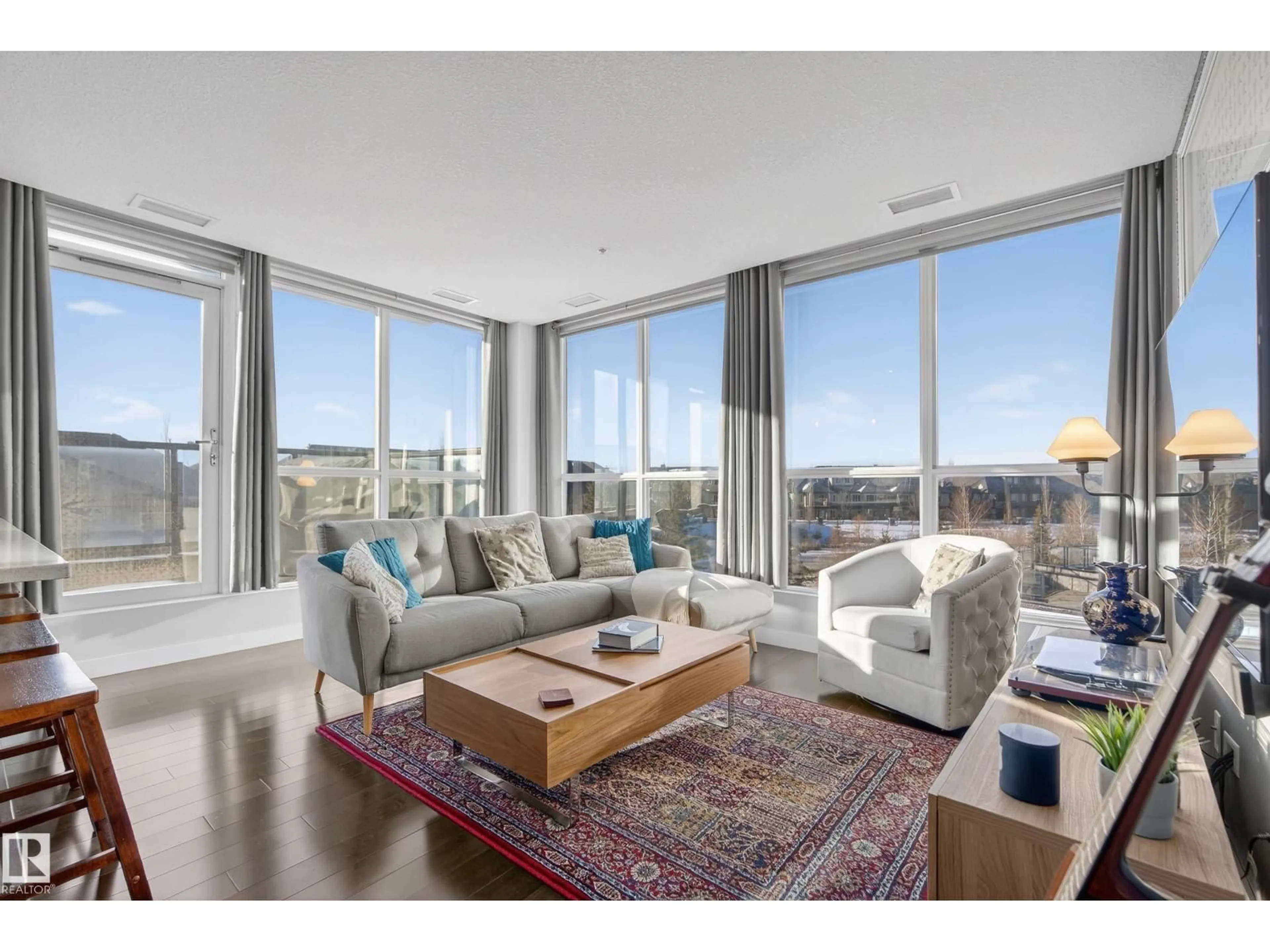 Living room with furniture, unknown for 5151 - 201 WINDERMERE BV, Edmonton Alberta T6W2K4