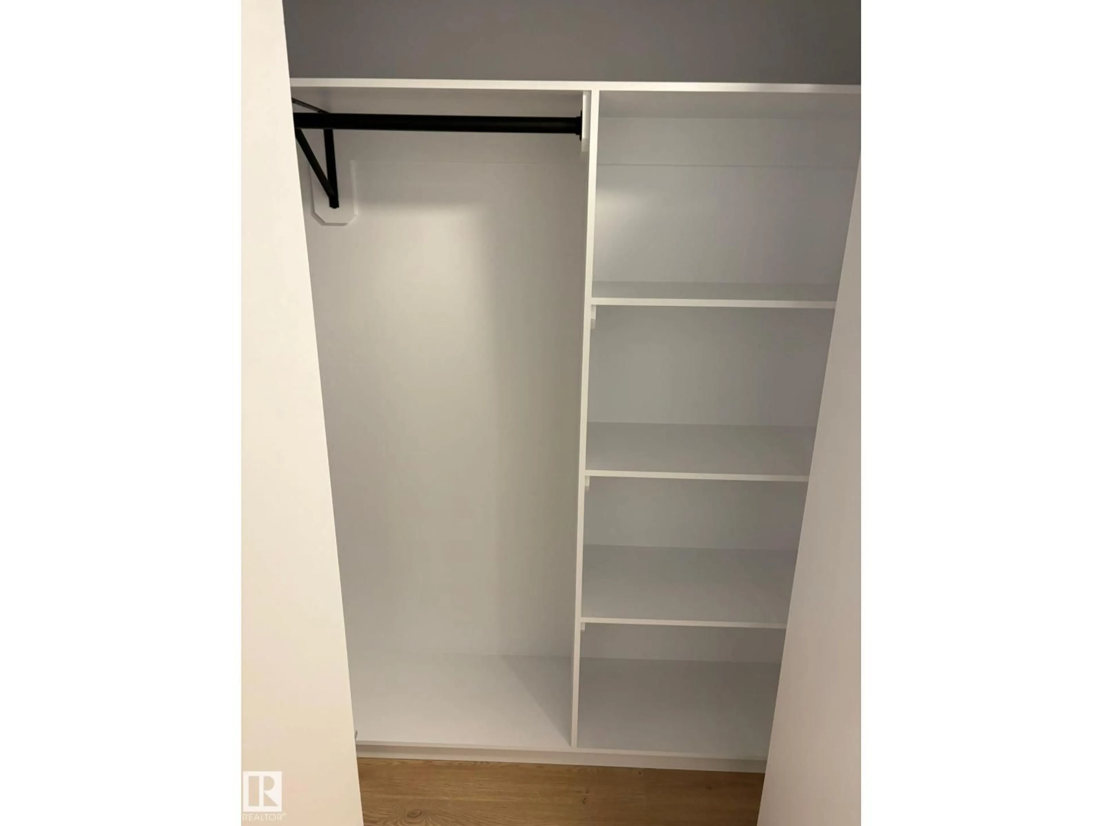 Storage room or clothes room or walk-in closet for 312 - 10838 108 NW, Edmonton Alberta T5H3A7