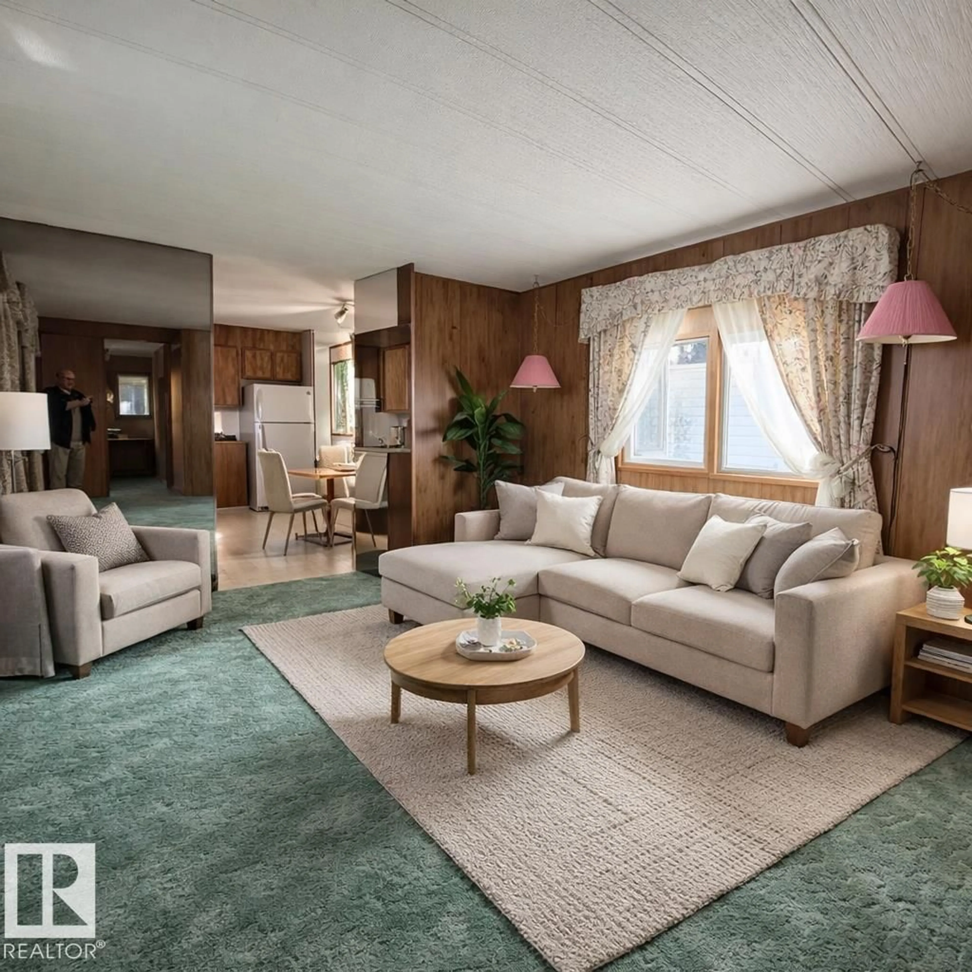 Living room with furniture, unknown for 41 WILLOW PARK ESTATES, Leduc Alberta T9E5R2