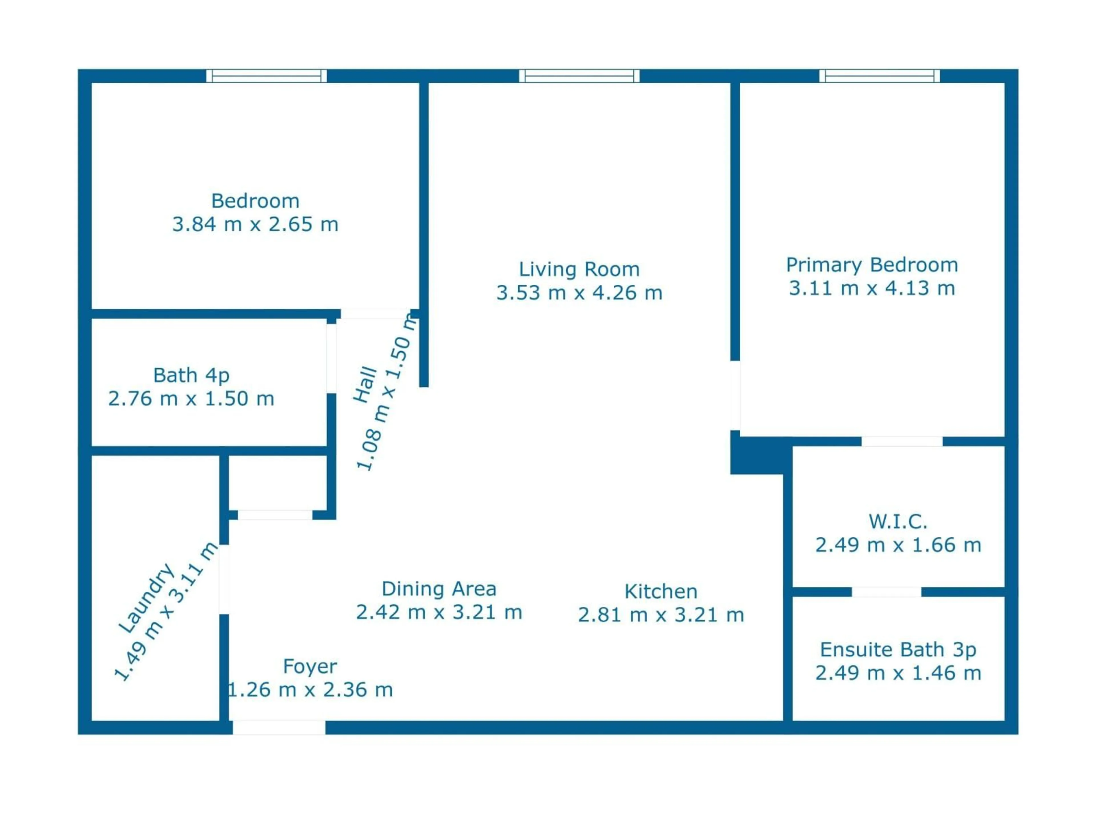 Floor plan for #403 - 15211 139 ST, Edmonton Alberta T6V0A1