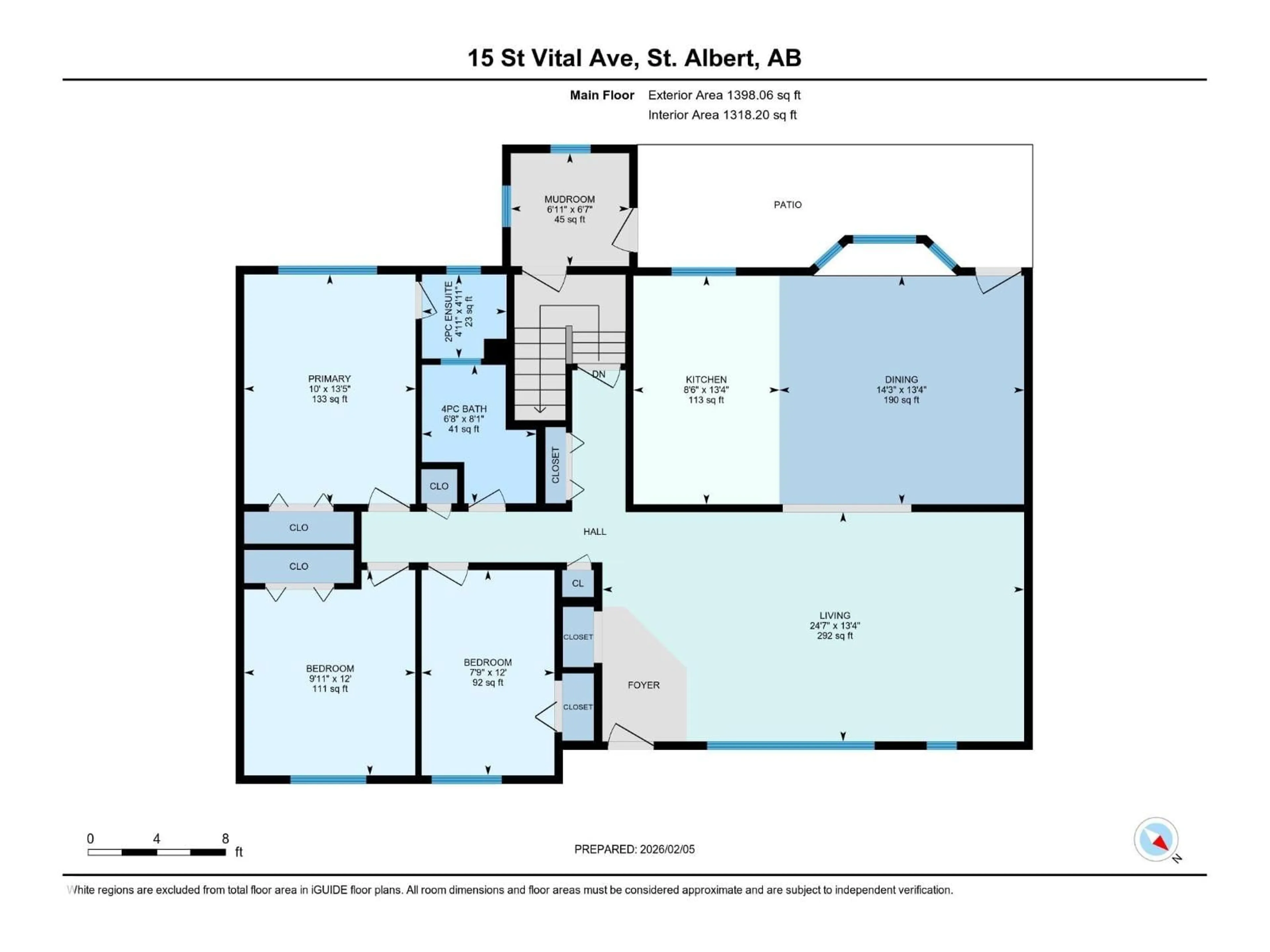 Floor plan for 15 ST VITAL AV, St. Albert Alberta T8N1K6
