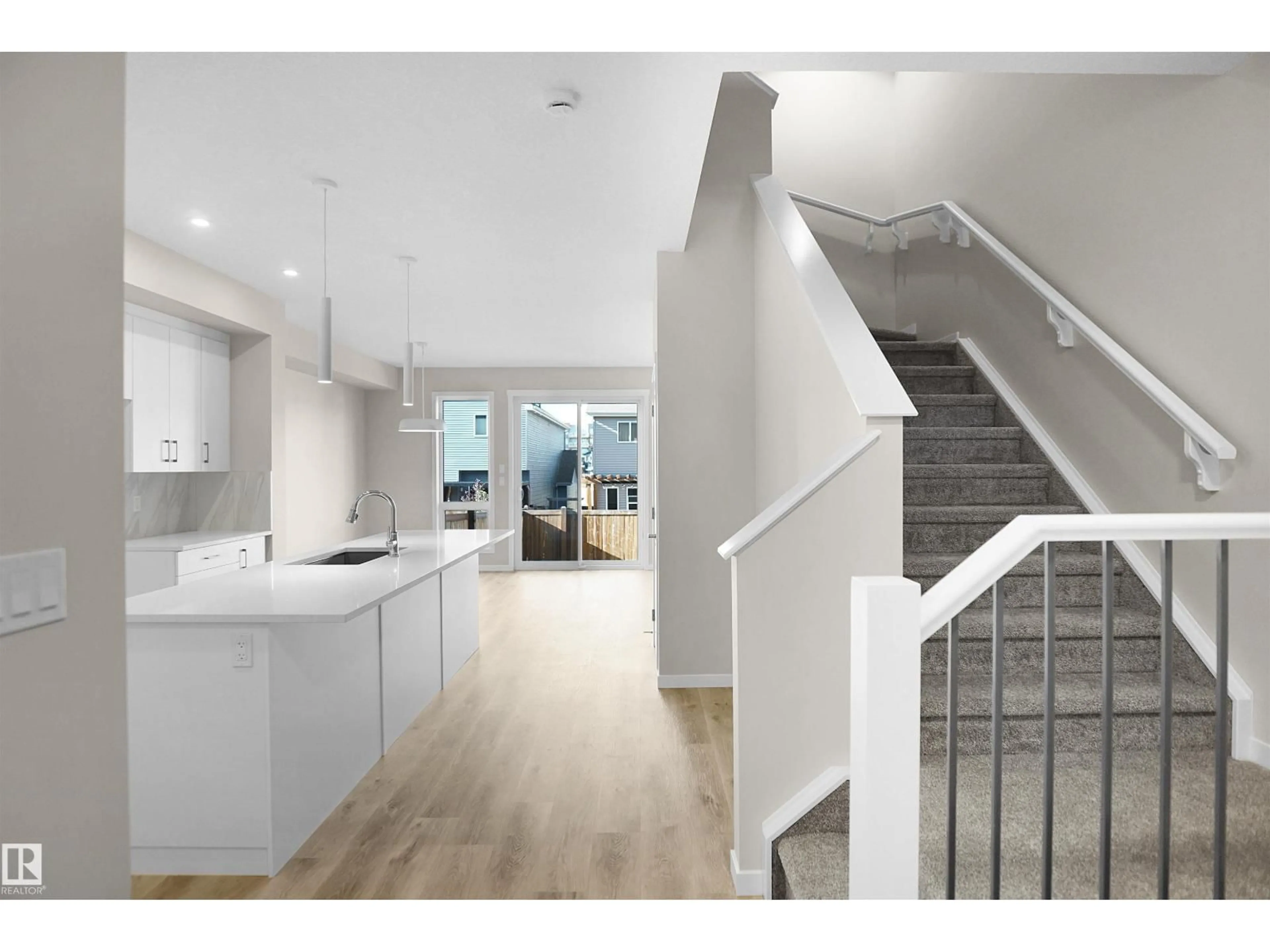 Open concept kitchen, unknown for 22914 95A AV, Edmonton Alberta T5T7H5