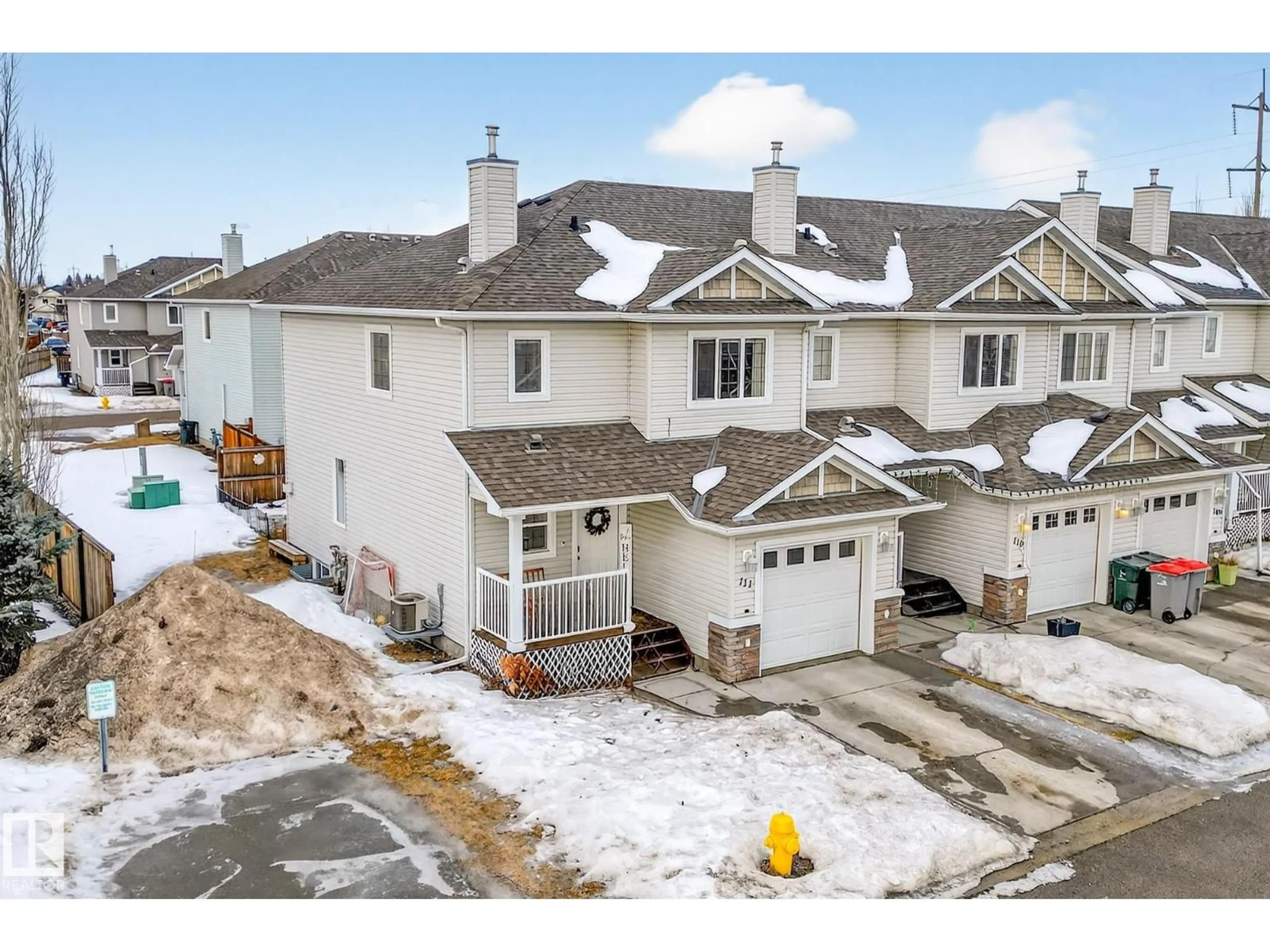 A pic from outside/outdoor area/front of a property/back of a property/a pic from drone, unknown for 111 GRAYWOOD ME, Stony Plain Alberta T7Z0C2