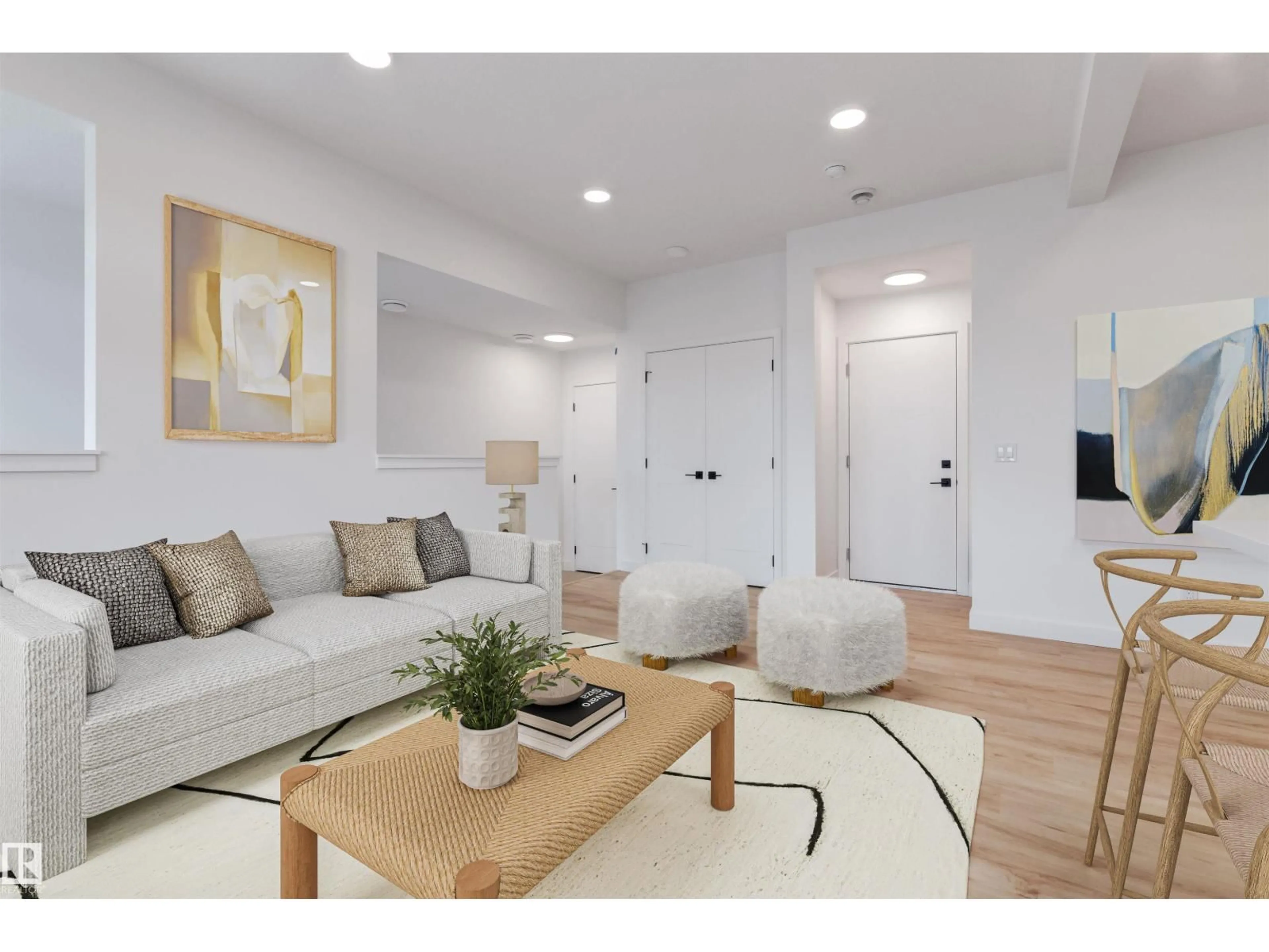 Living room with furniture, unknown for 17 - 16231 19 AV SW, Edmonton Alberta T6W5C6