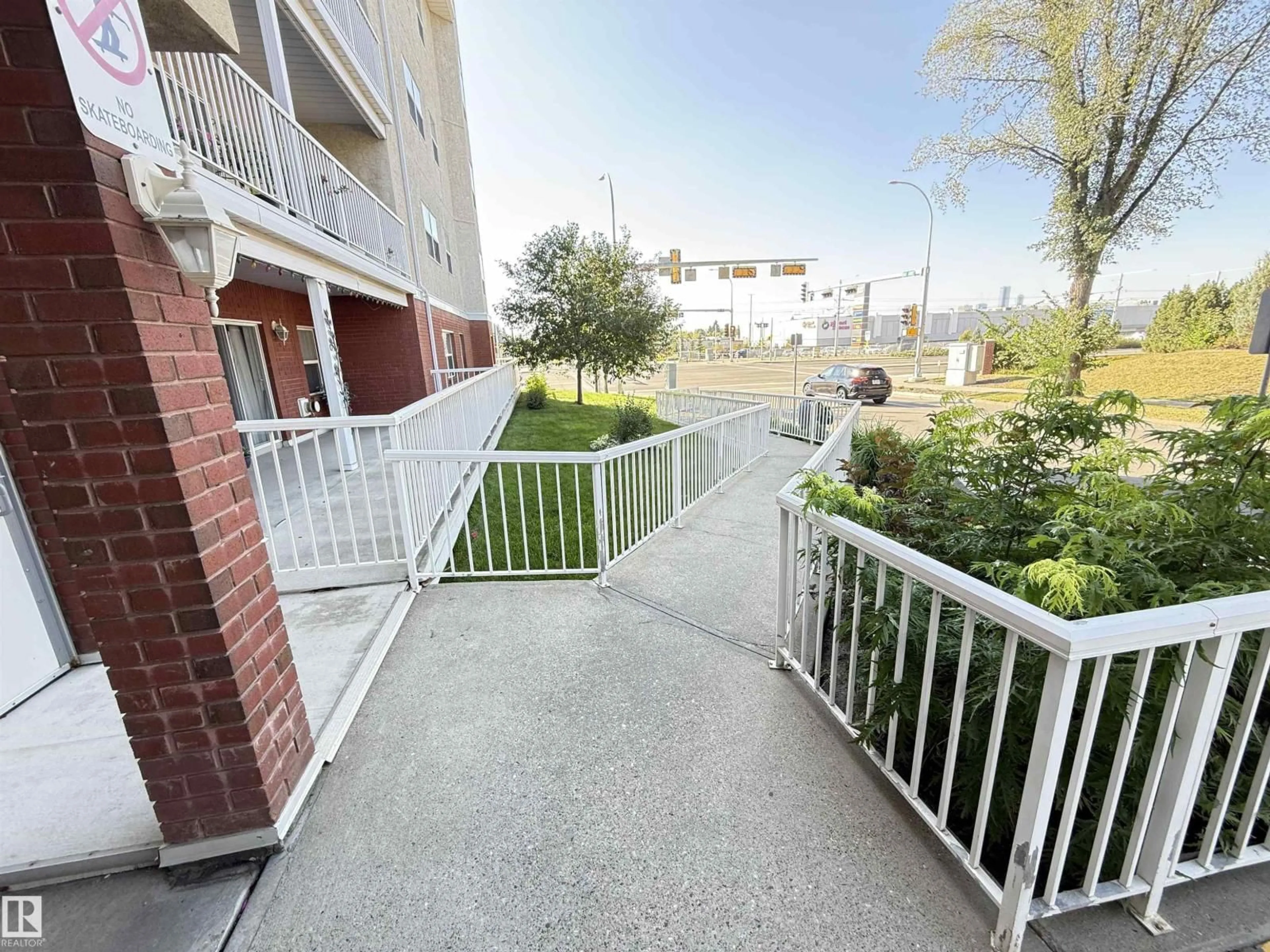 Balcony in the apartment, unknown for 302 - 8215 84 AV, Edmonton Alberta T6C4R2