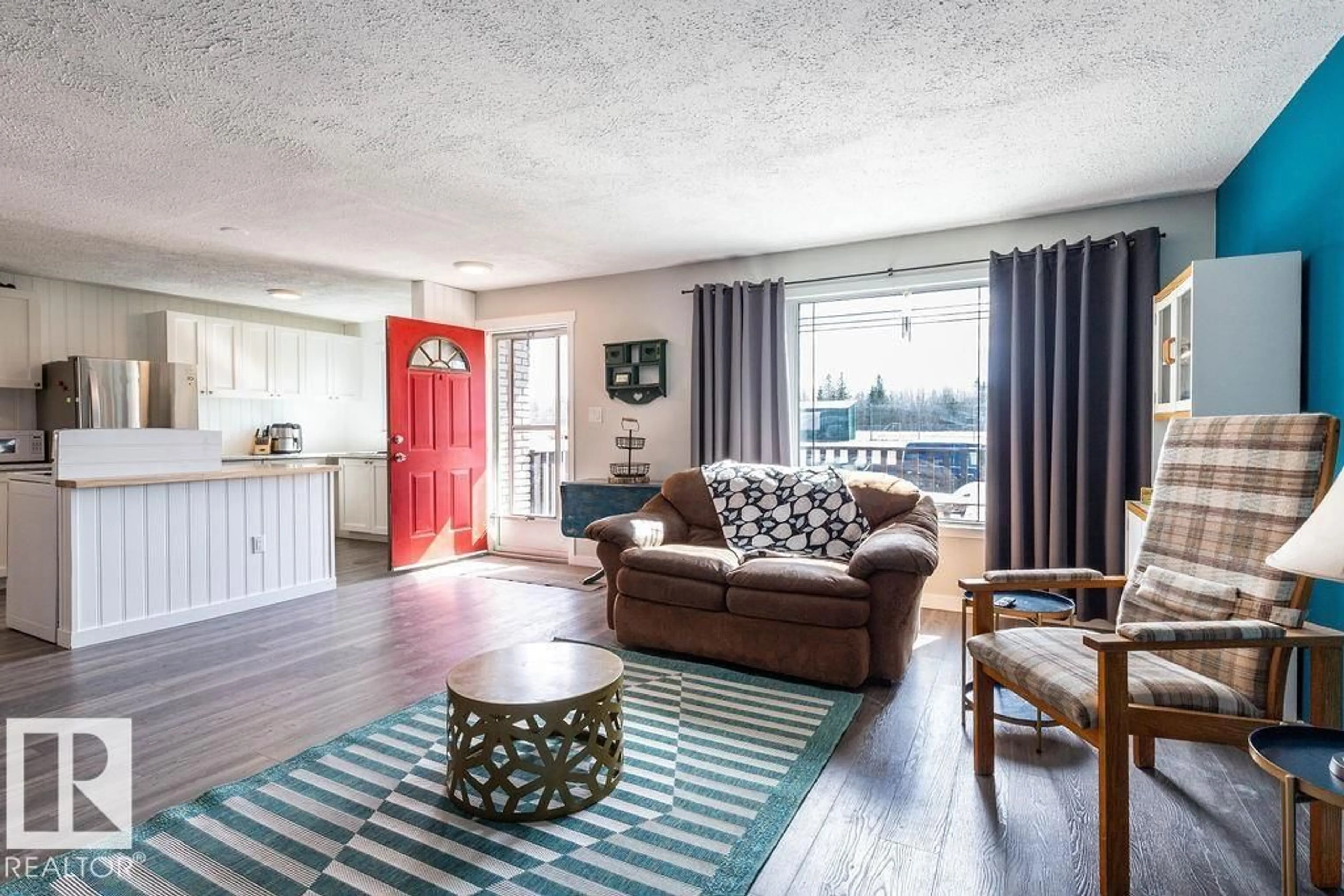 Living room with furniture, unknown for 4628 46 AVE, Evansburg Alberta T0E0T0