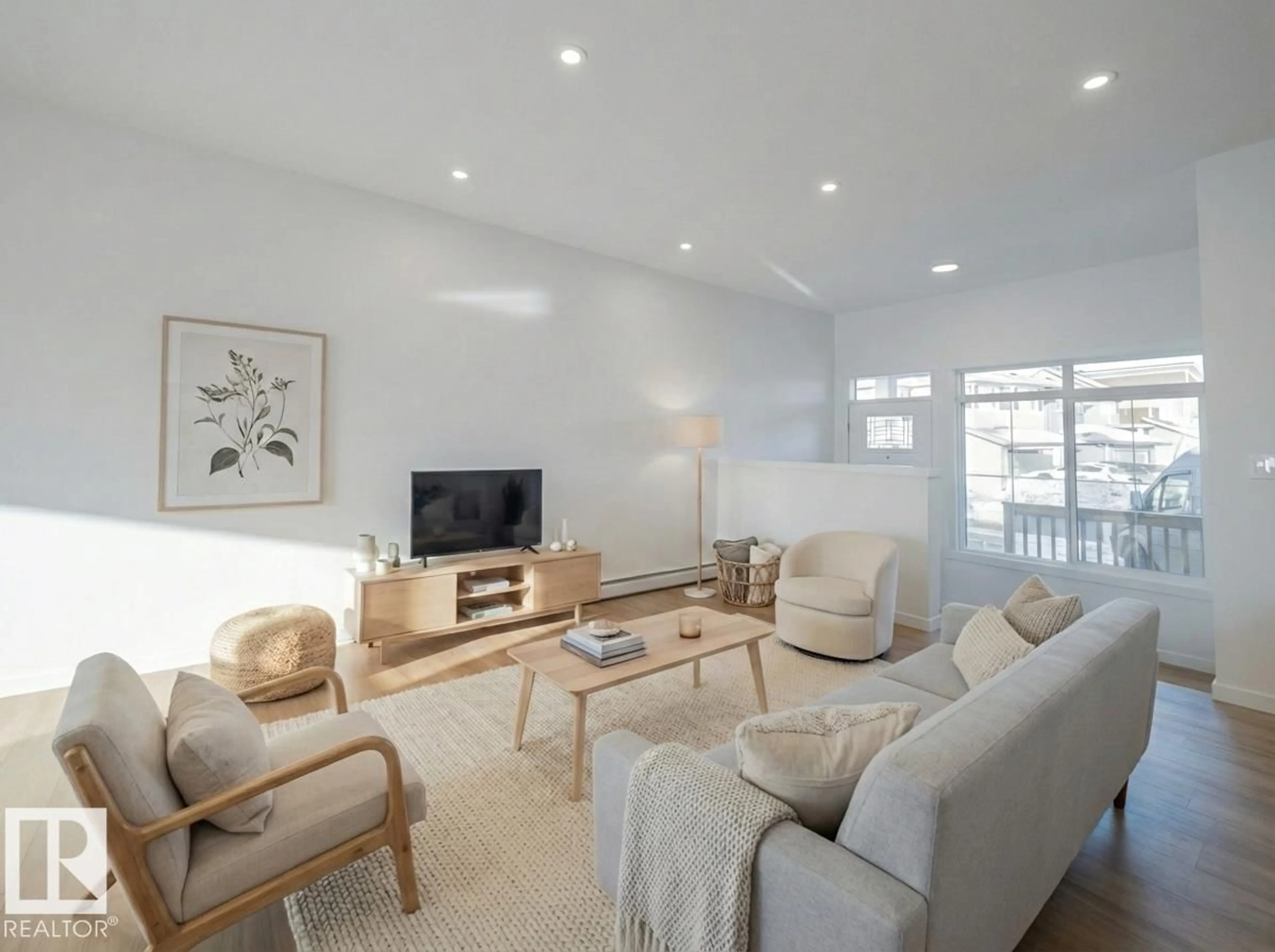 Living room with furniture, unknown for 675 173 AV, Edmonton Alberta T5Y4E8