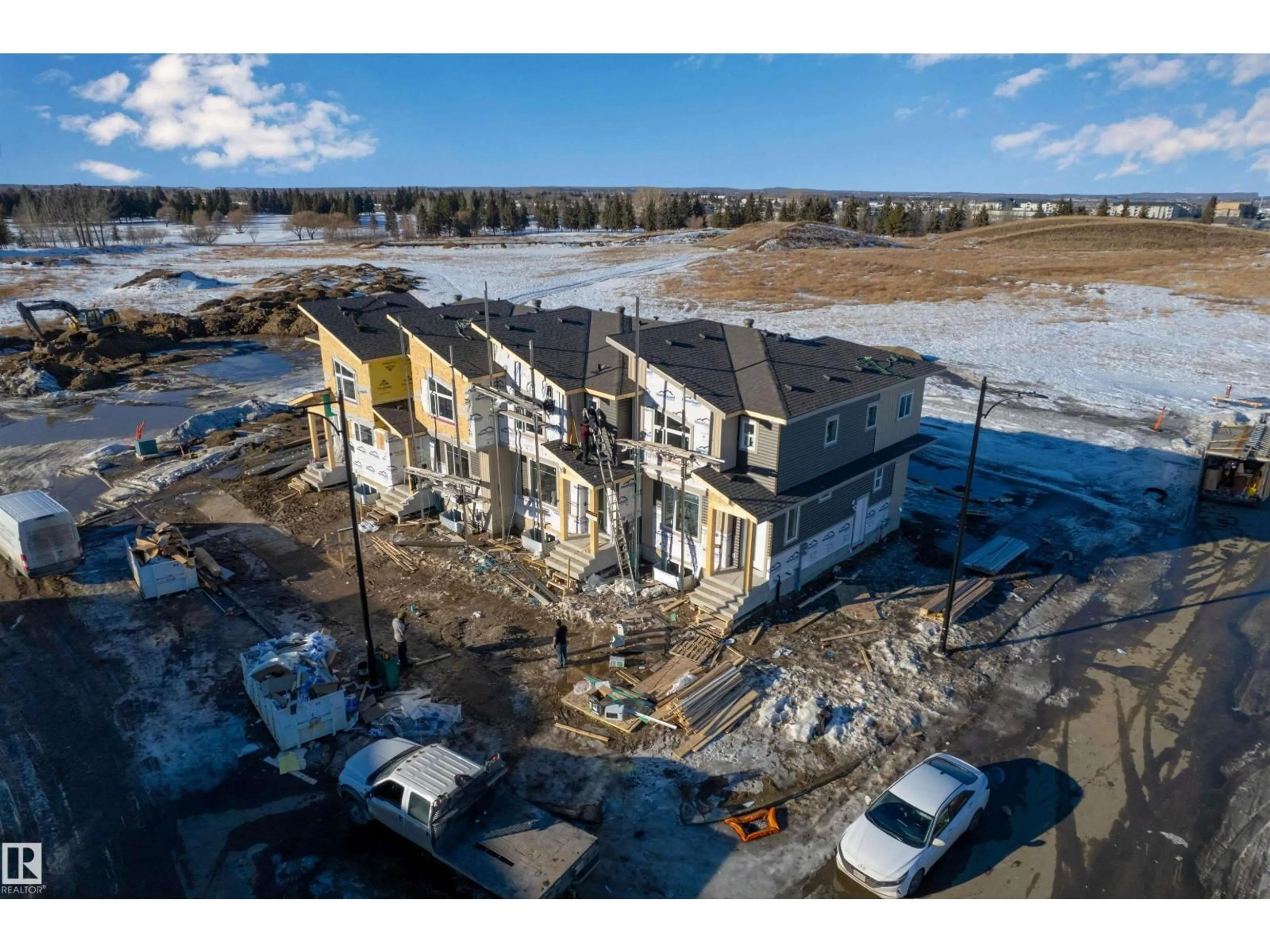A pic from outside/outdoor area/front of a property/back of a property/a pic from drone, building for 171 GRAYBRIAR DR, Stony Plain Alberta T7Z0P3