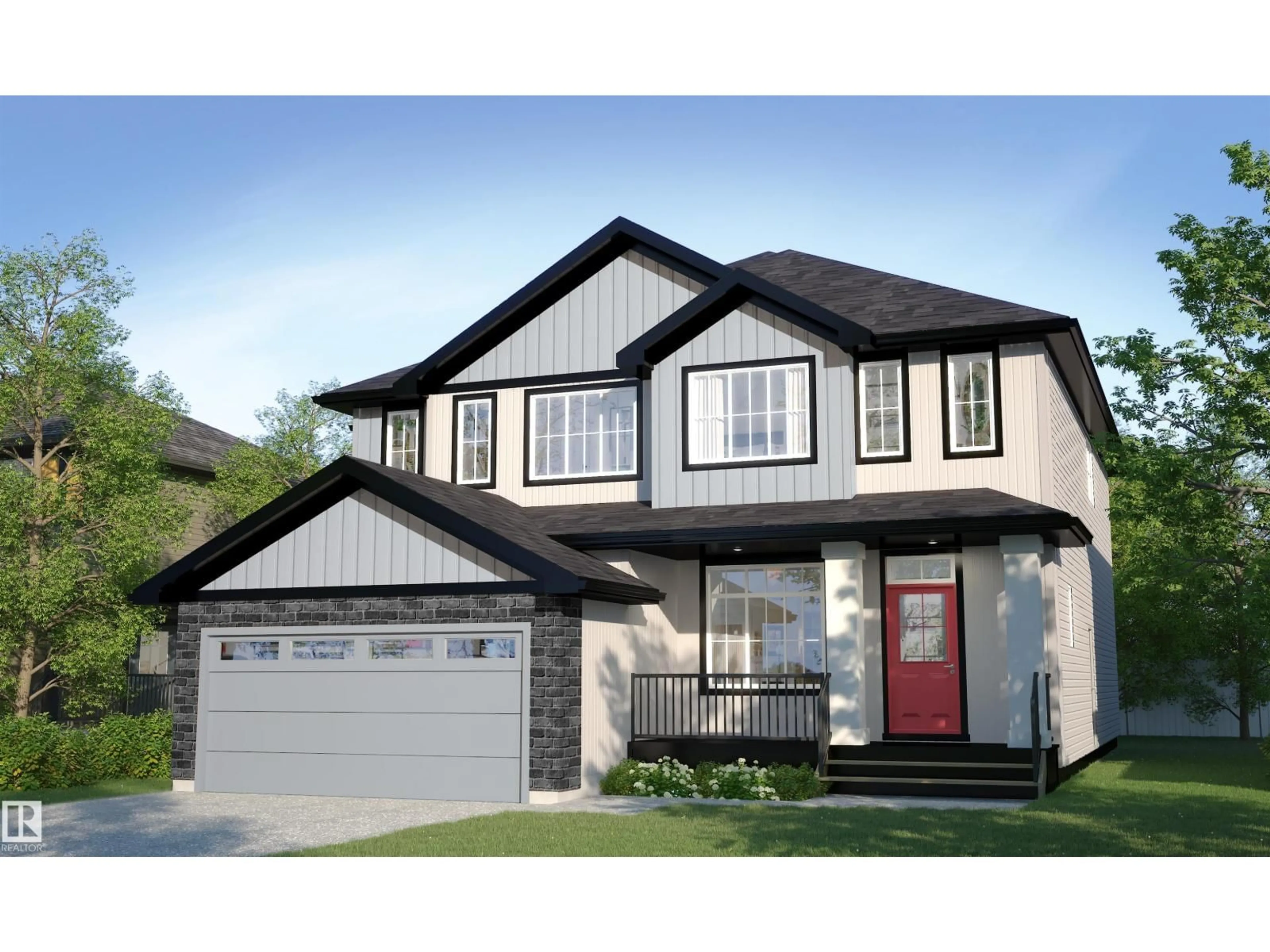 Home with vinyl exterior material, street for 2120 CROSSBILL LN, Edmonton Alberta T5S0W3