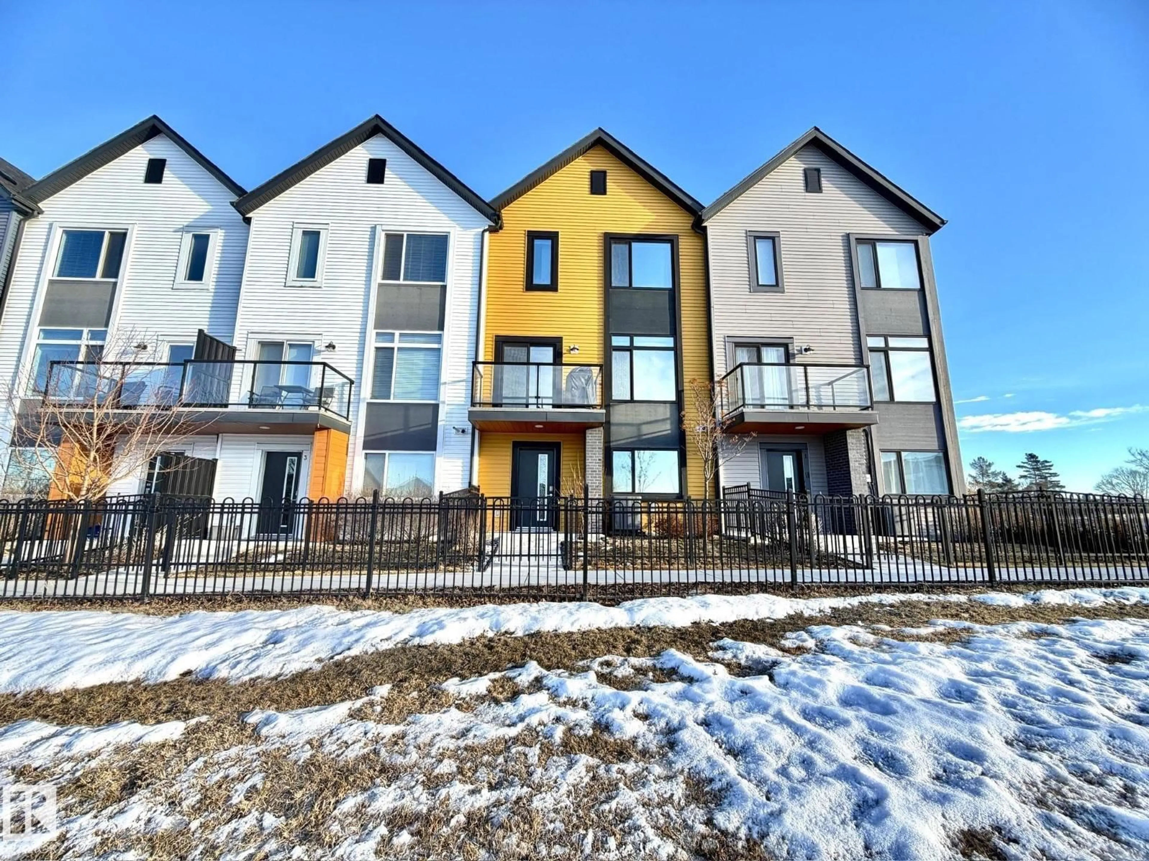 A pic from outside/outdoor area/front of a property/back of a property/a pic from drone, street for #2 - 1010 RABBIT HILL RD, Edmonton Alberta T6W4G7