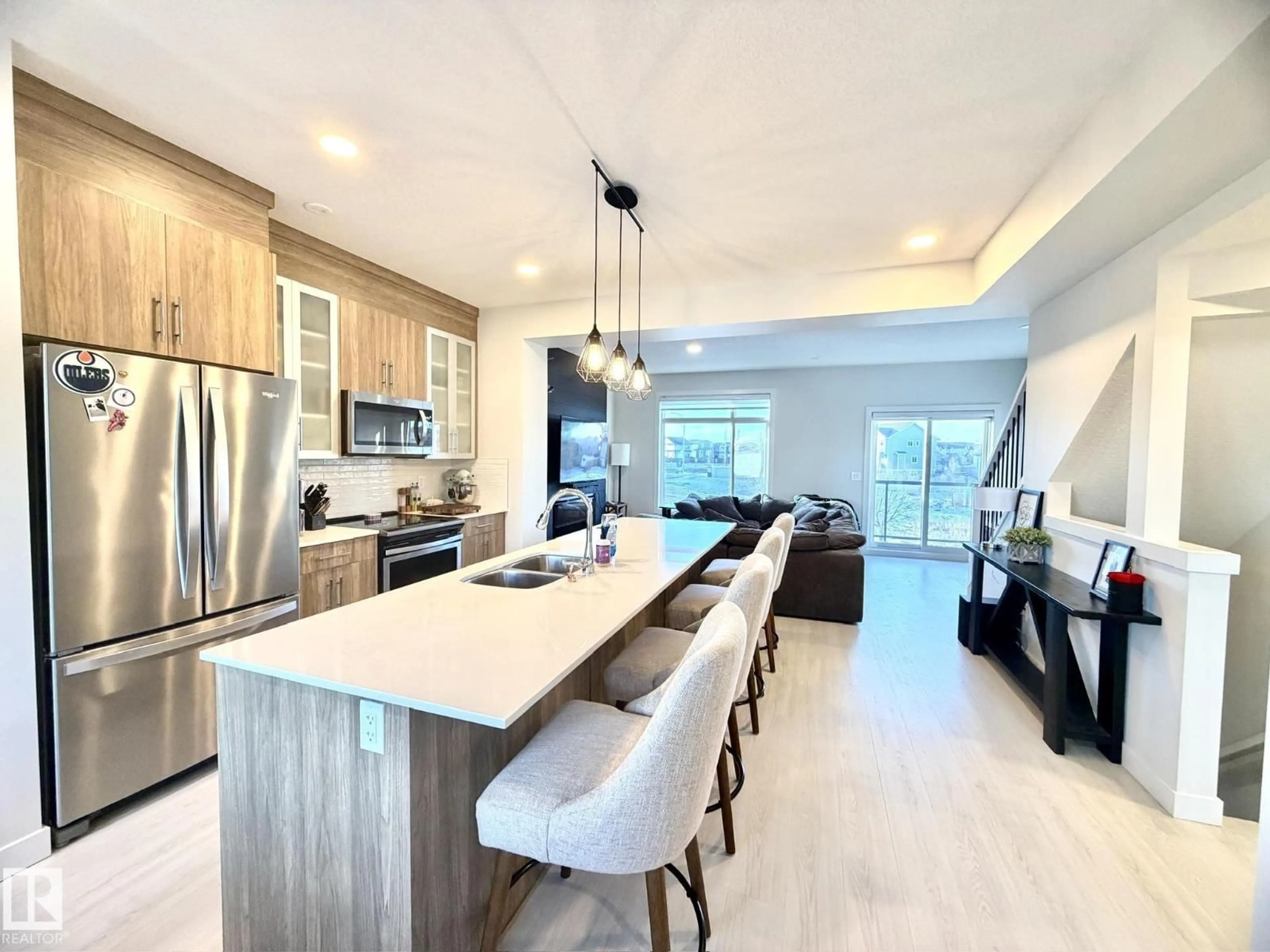 Open concept kitchen, unknown for #2 - 1010 RABBIT HILL RD, Edmonton Alberta T6W4G7