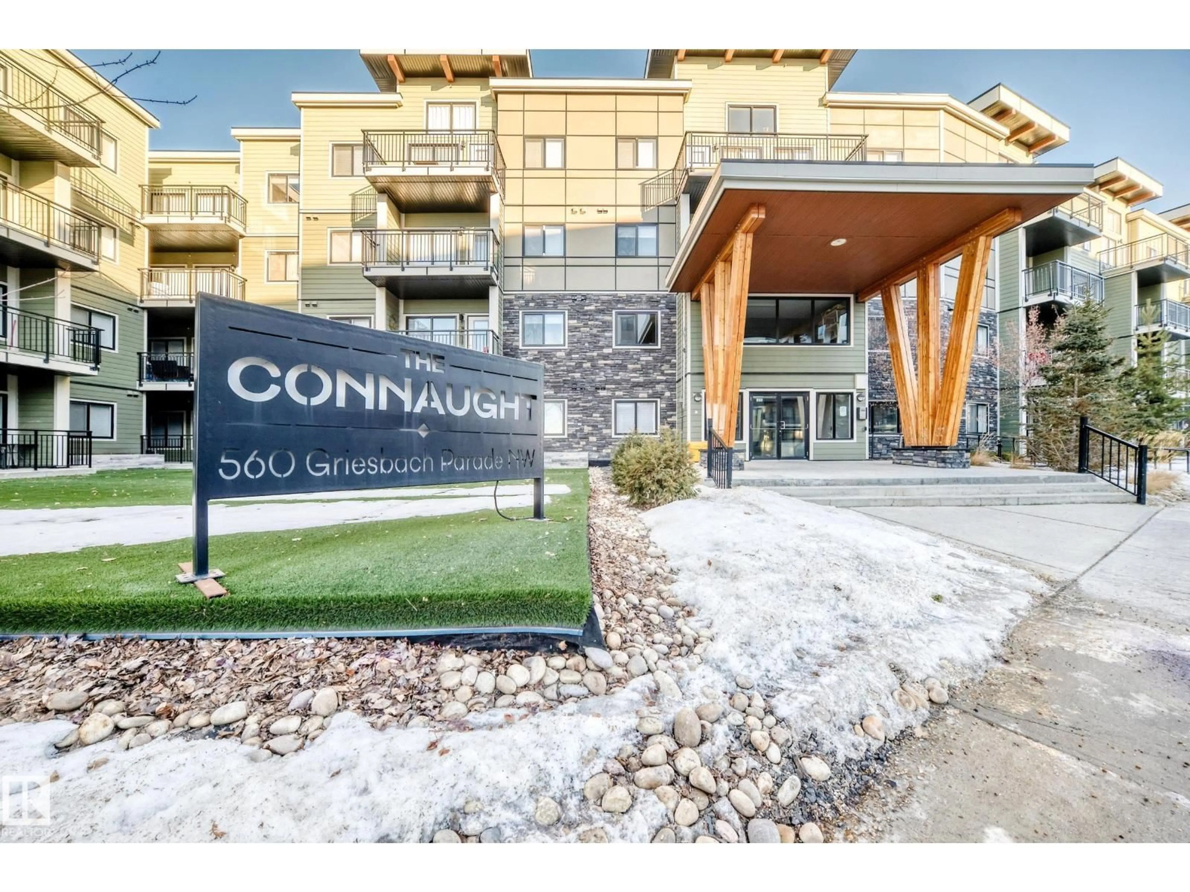 Indoor entryway for #322 - 560 GRIESBACH PARADE, Edmonton Alberta T5E6X1