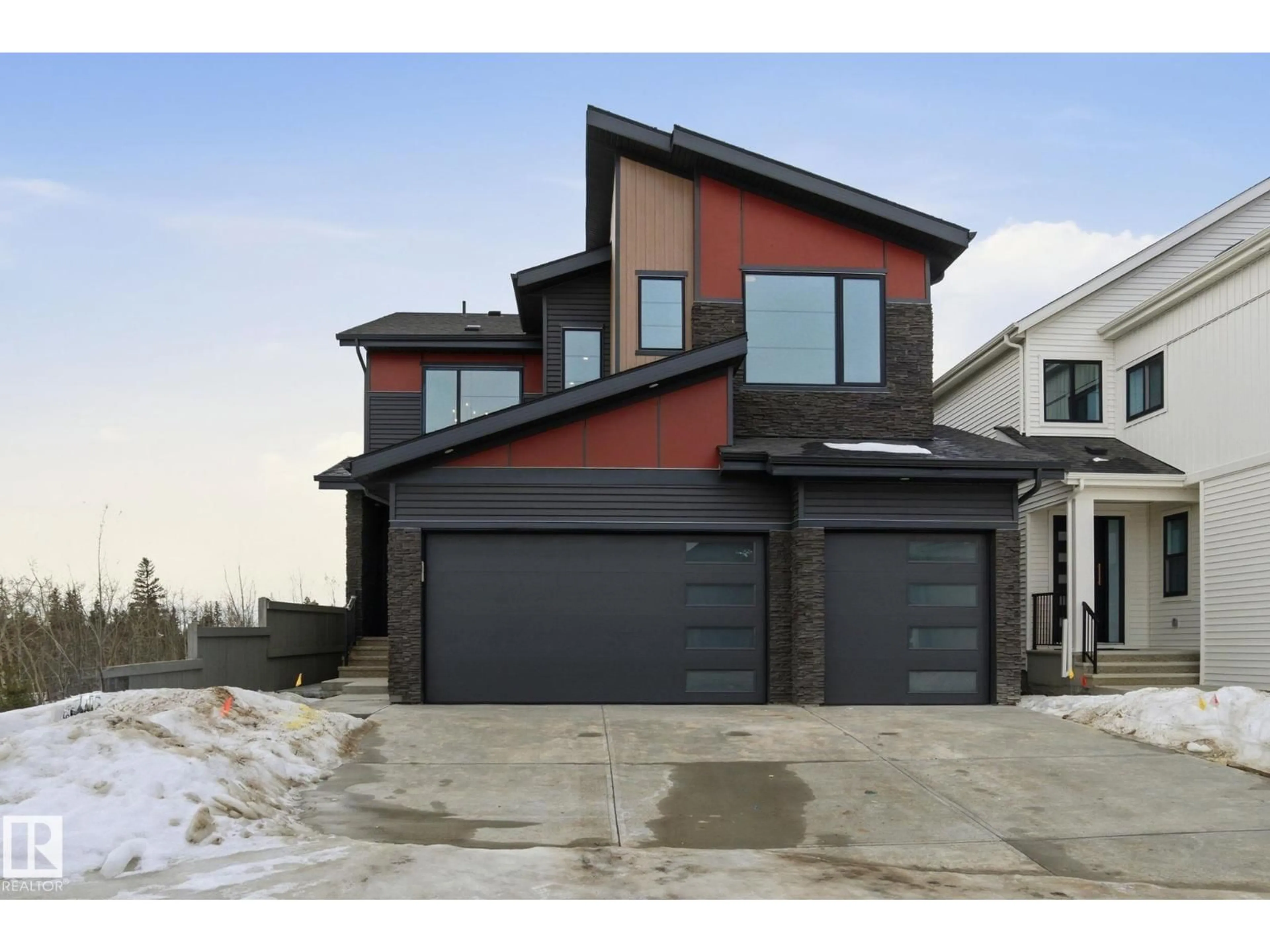 Home with brick exterior material, street for 17108 2 ST, Edmonton Alberta T5Y4G2