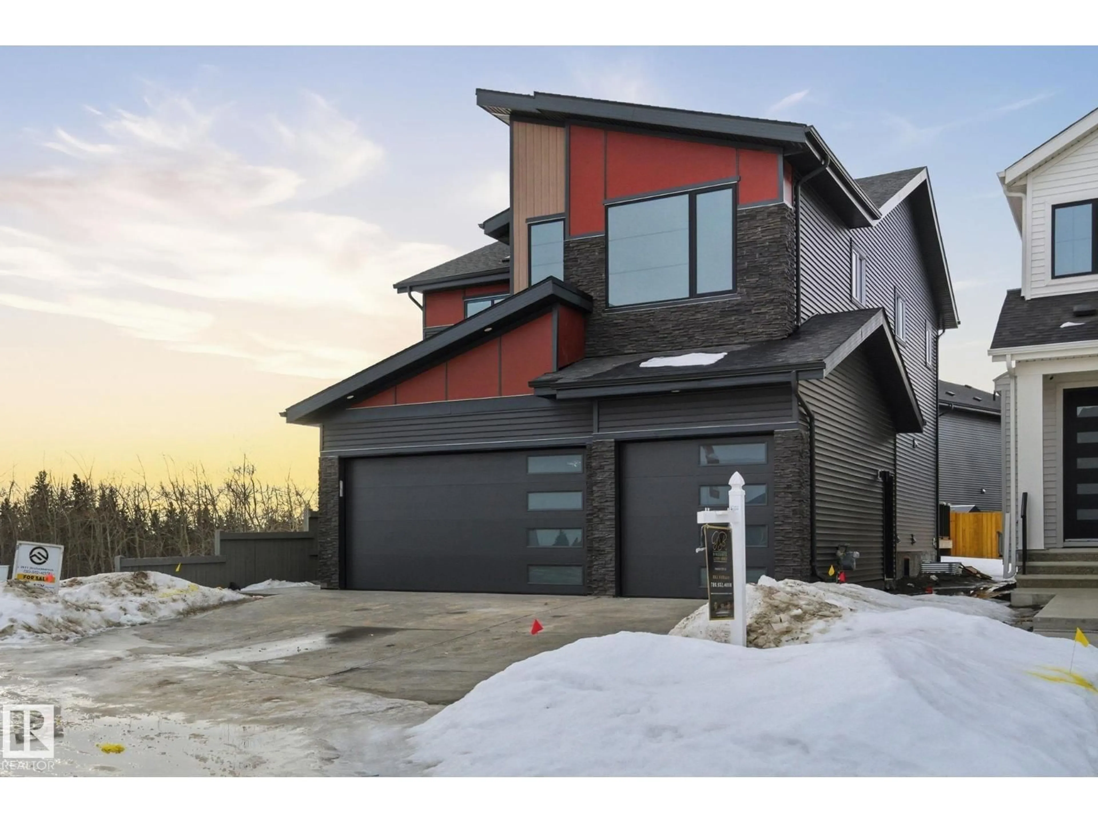 Home with brick exterior material, street for 17108 2 ST, Edmonton Alberta T5Y4G2