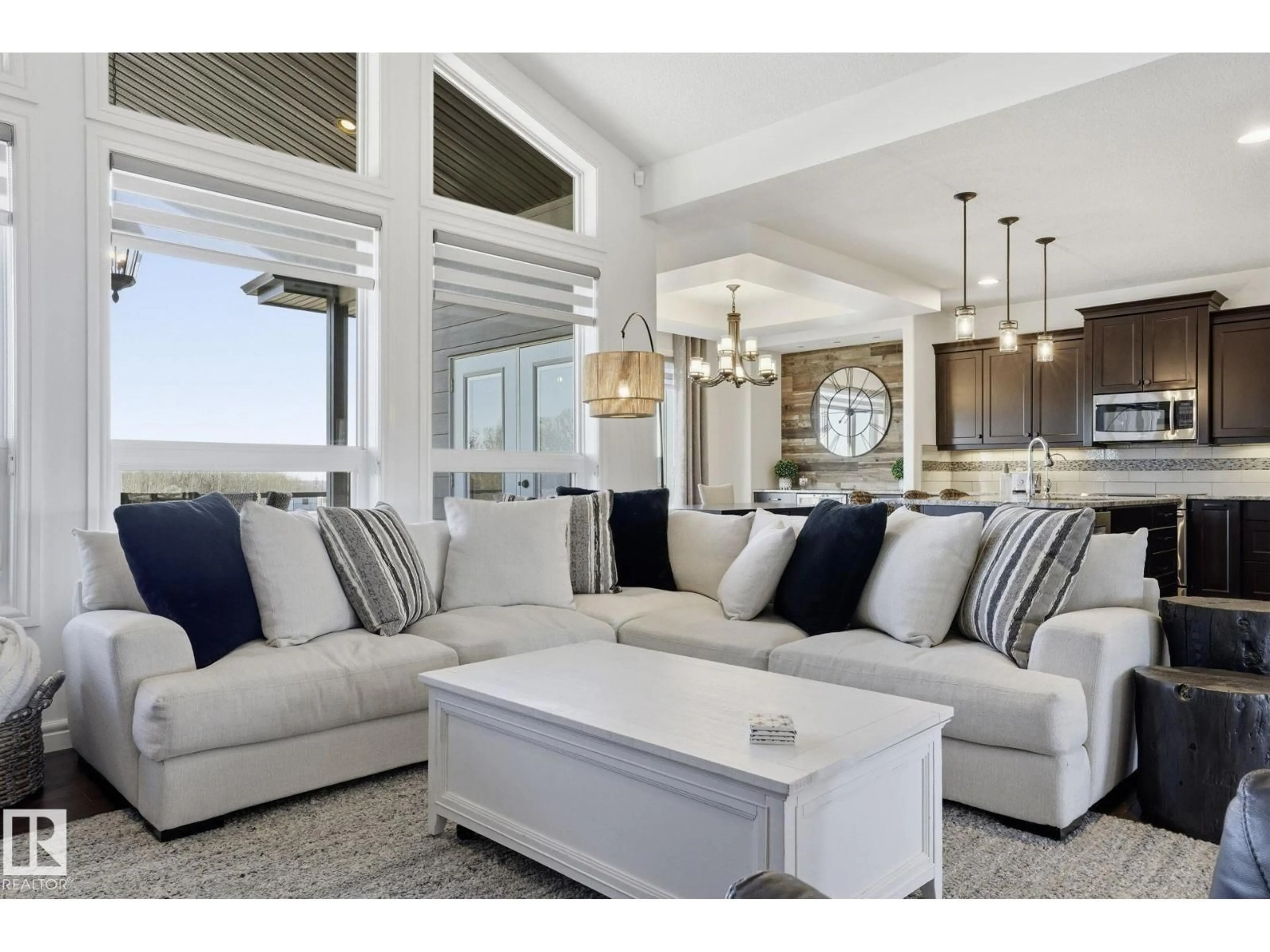 Living room with furniture, unknown for #11 - 1118 TWP ROAD 534, Rural Parkland County Alberta T7Y0B6