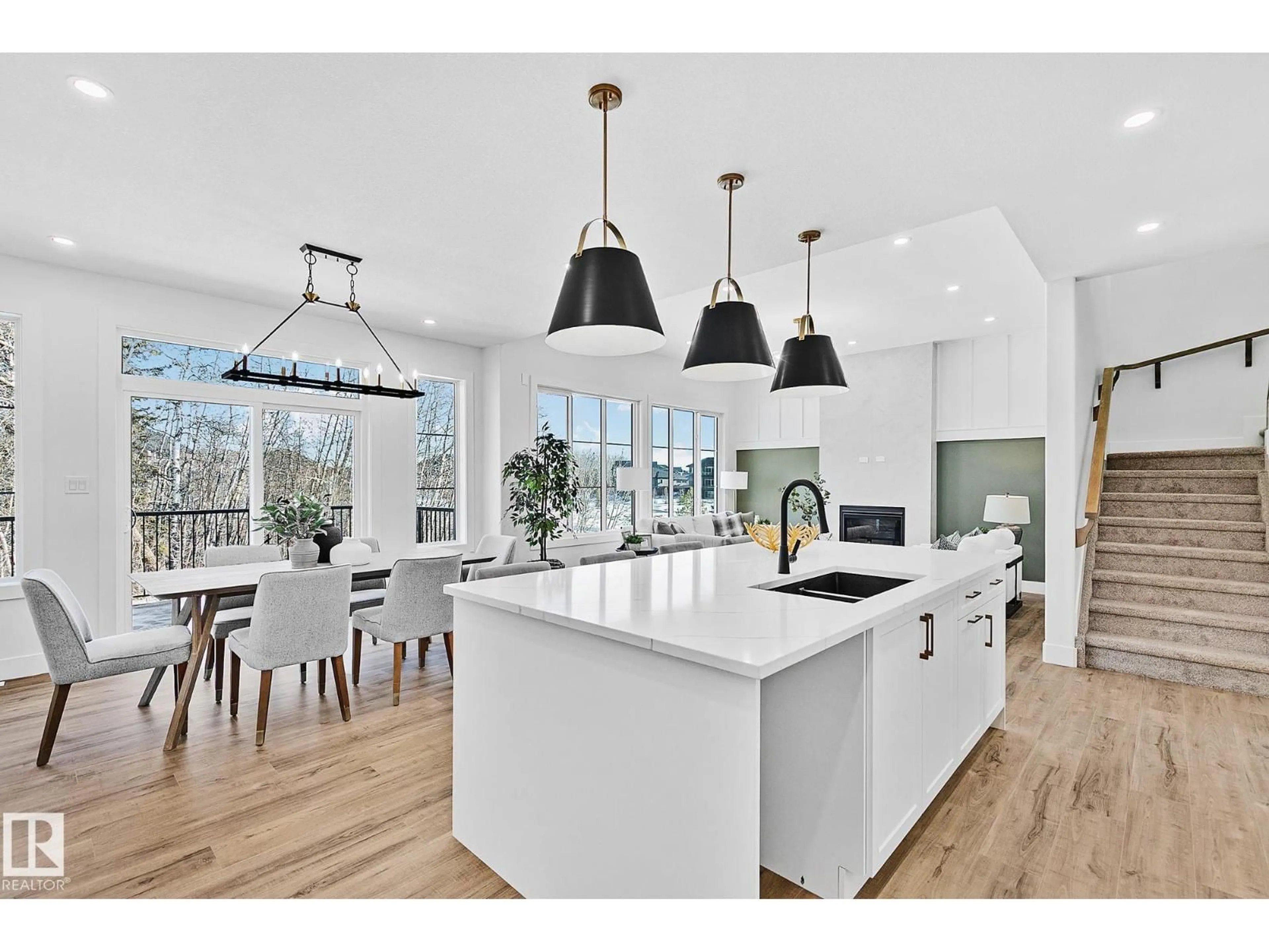 Open concept kitchen, unknown for 6620 CRAWFORD LANDING LD, Edmonton Alberta T6W4L5