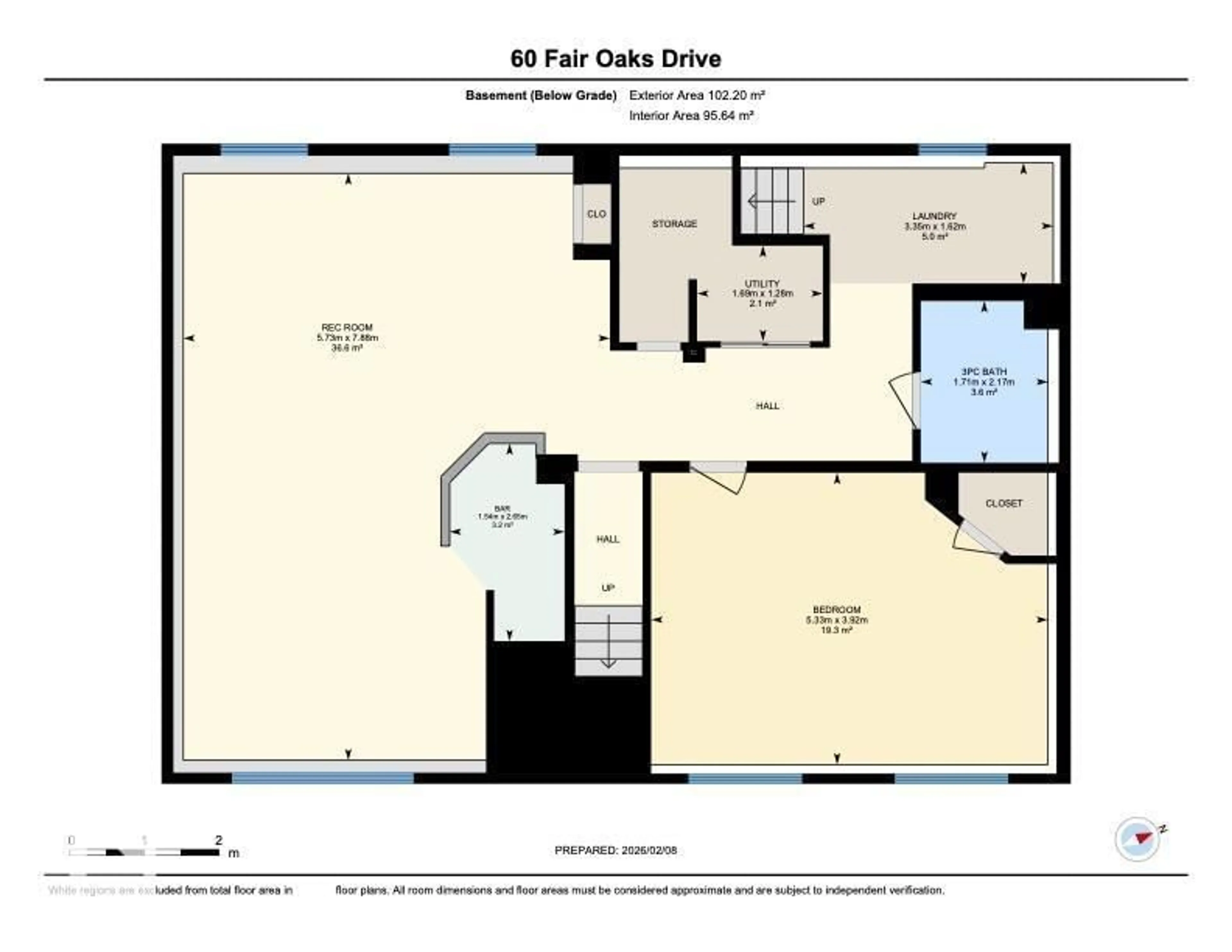 Floor plan for 60 FAIR OAKS DR, St. Albert Alberta T8N1R1
