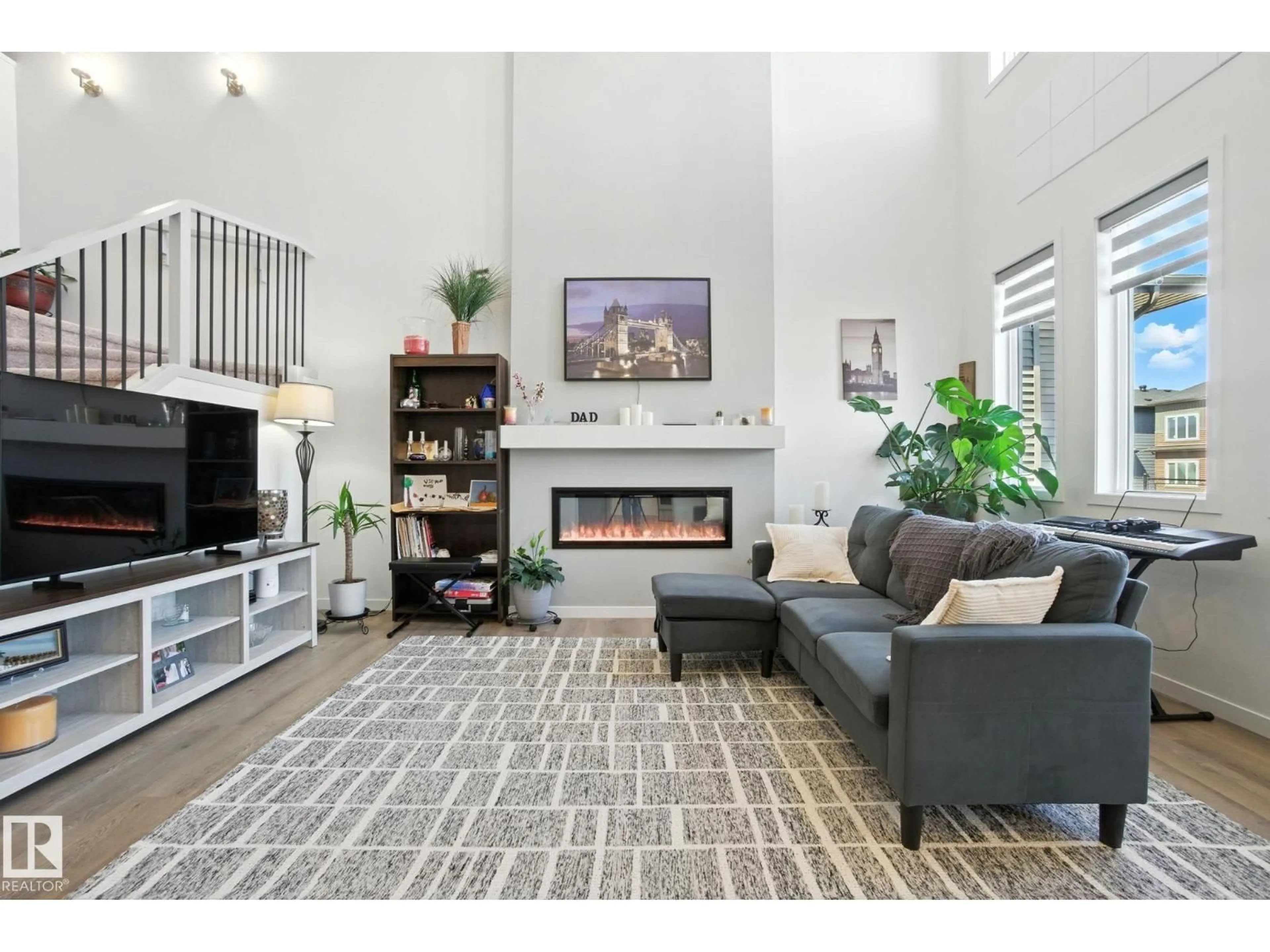 Living room with furniture, unknown for 22 KIWYCK LI, Spruce Grove Alberta T7X3G7