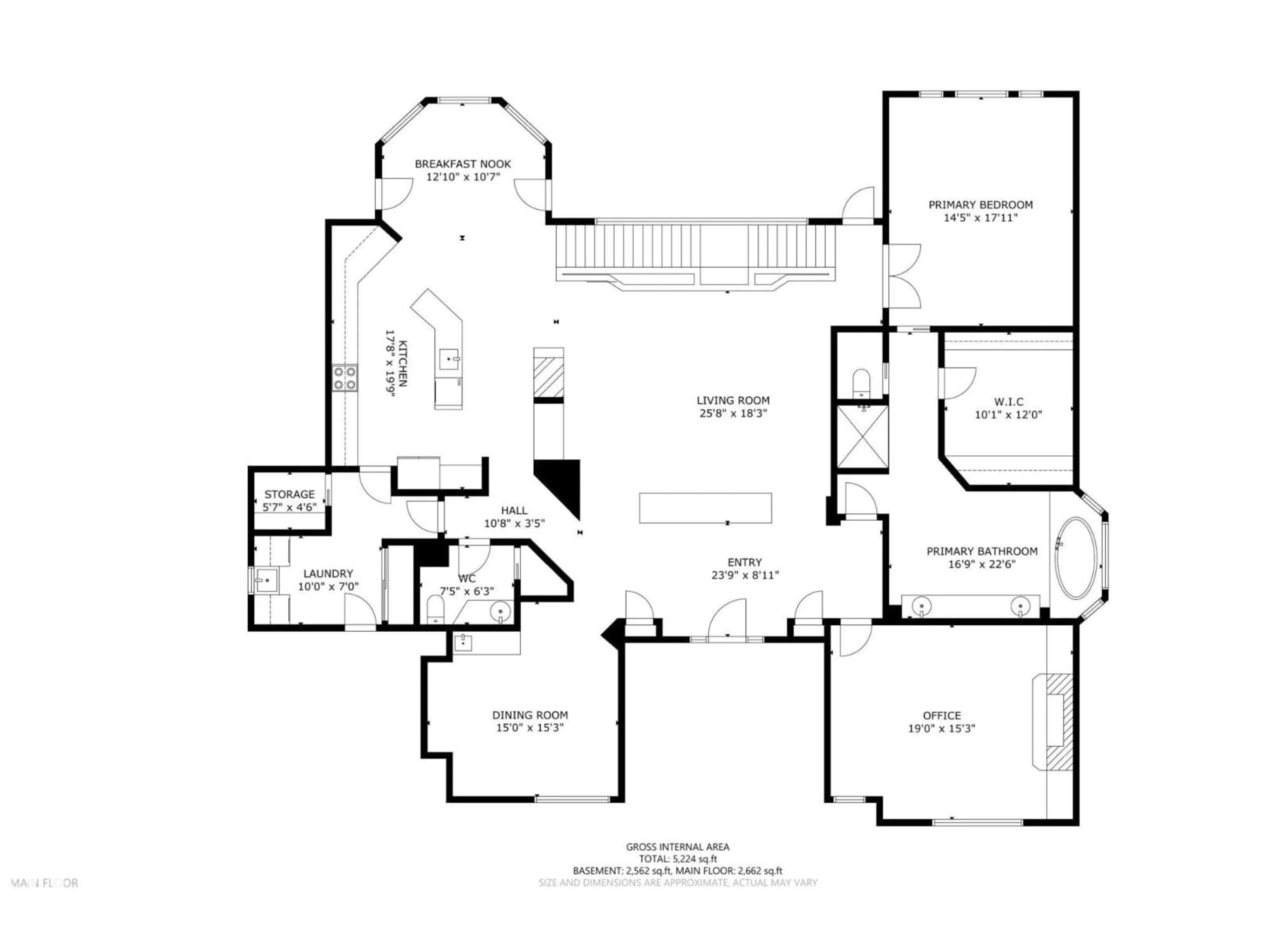 Floor plan for 3006 WAYNE WY, Cold Lake Alberta T9M1P8