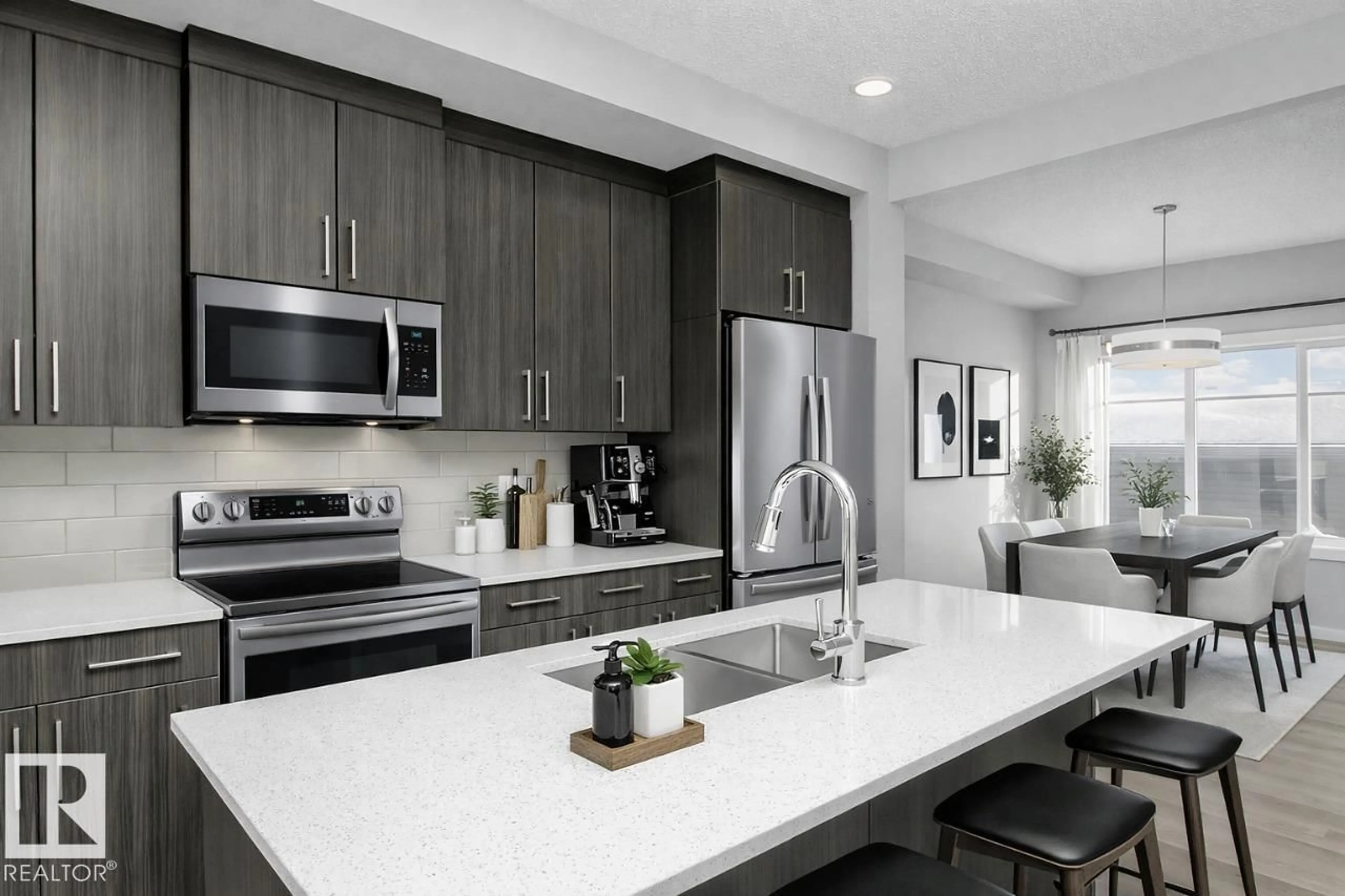 Open concept kitchen, unknown for 719 CAMBRIAN BV, Sherwood Park Alberta T6H2Z1