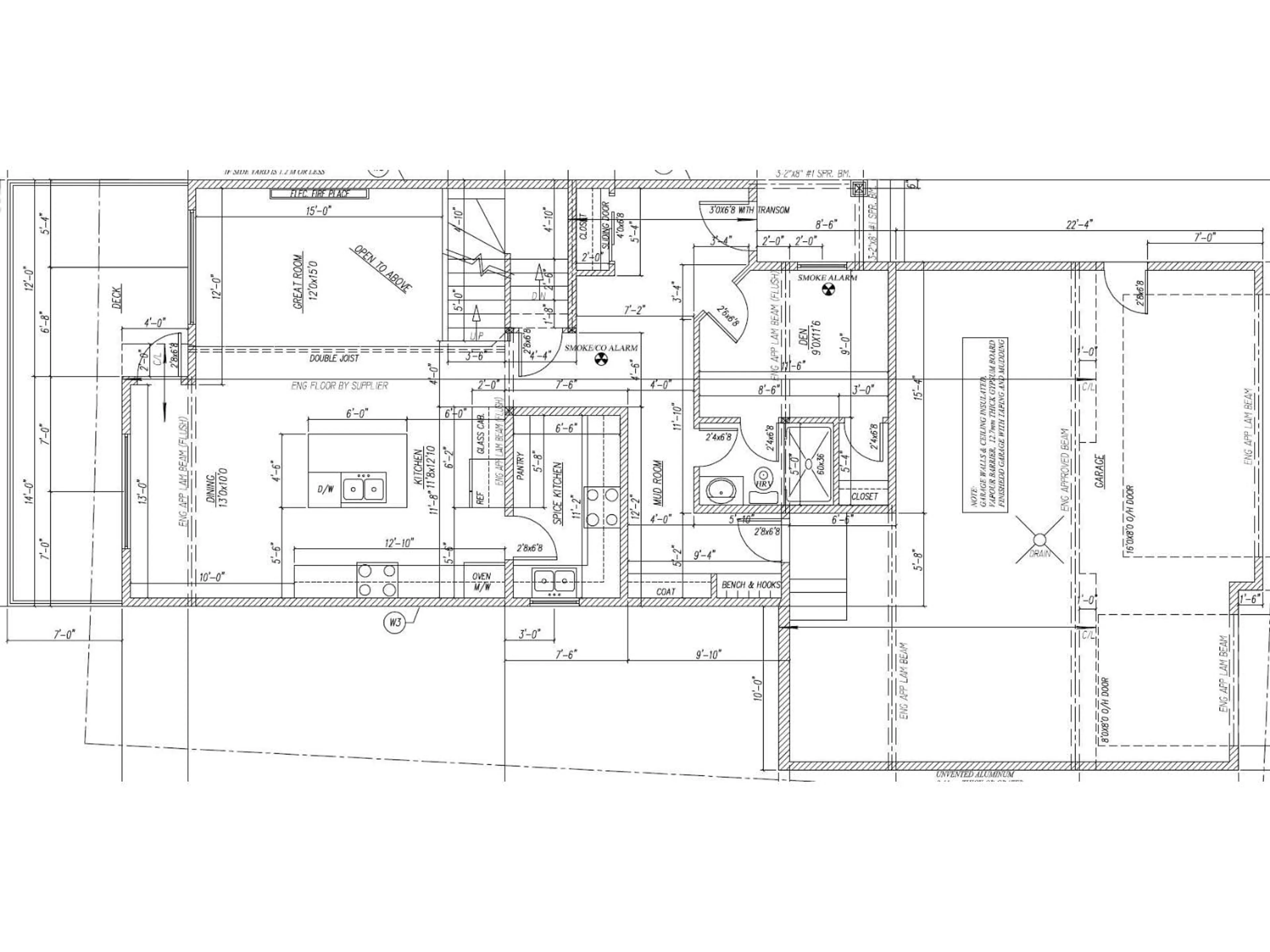 Floor plan for 225 CRYSTAL CREEK DR, Leduc Alberta T9E0X6
