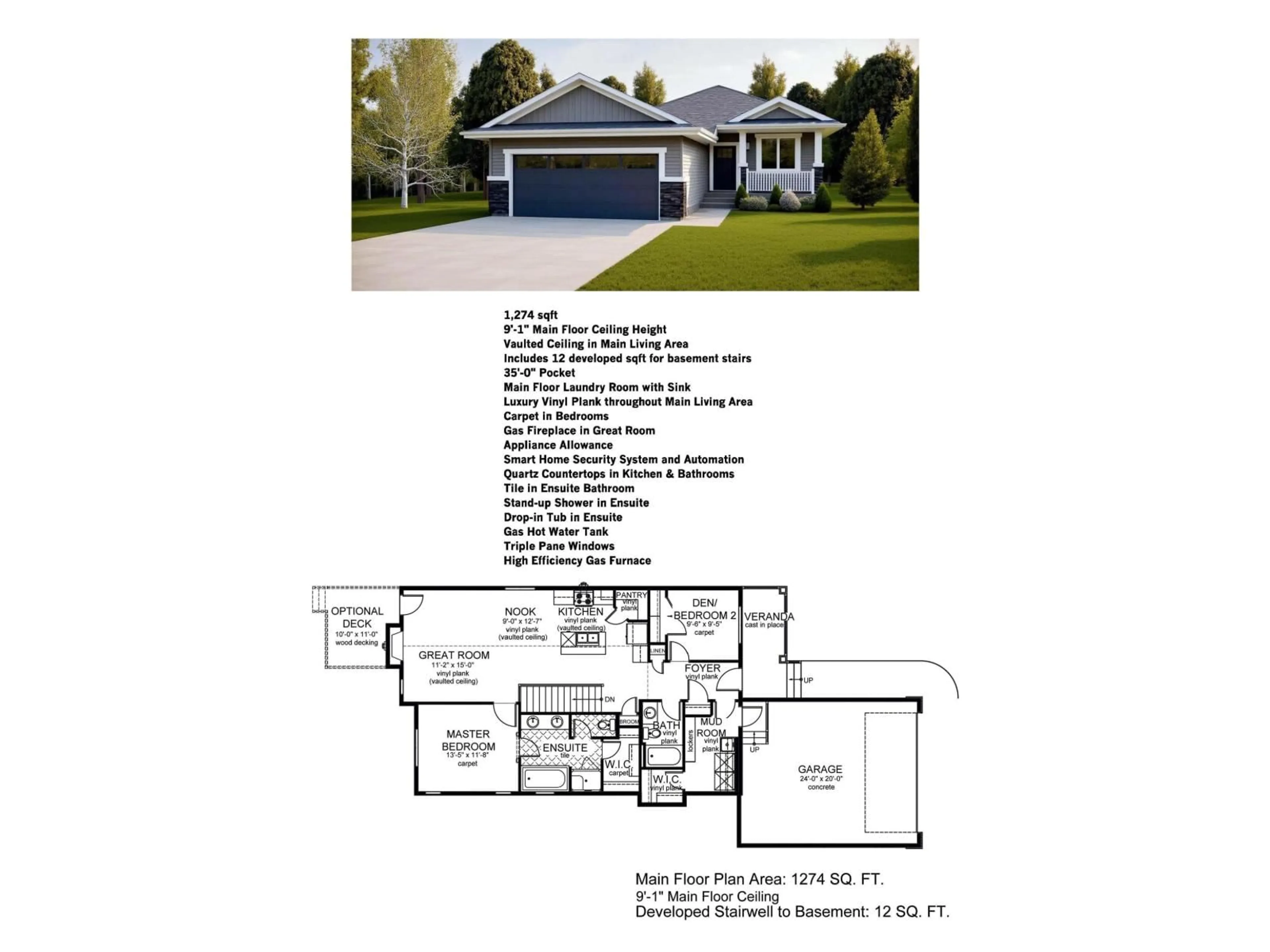 Floor plan for N - 5222 55 AV, Tofield Alberta T0B4J0