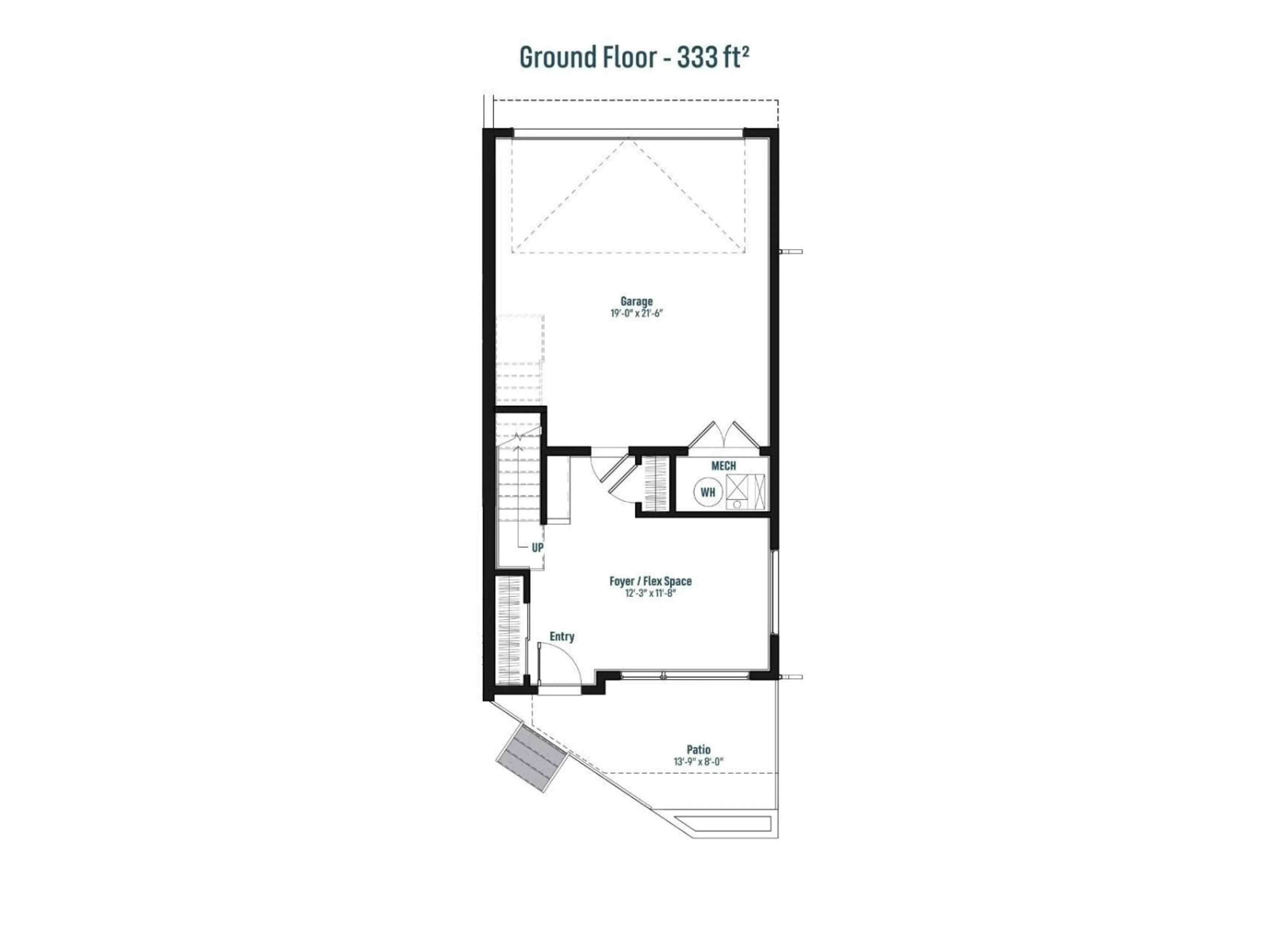 Floor plan for #4 - 10327 WADHURST RD, Edmonton Alberta T5N1T1