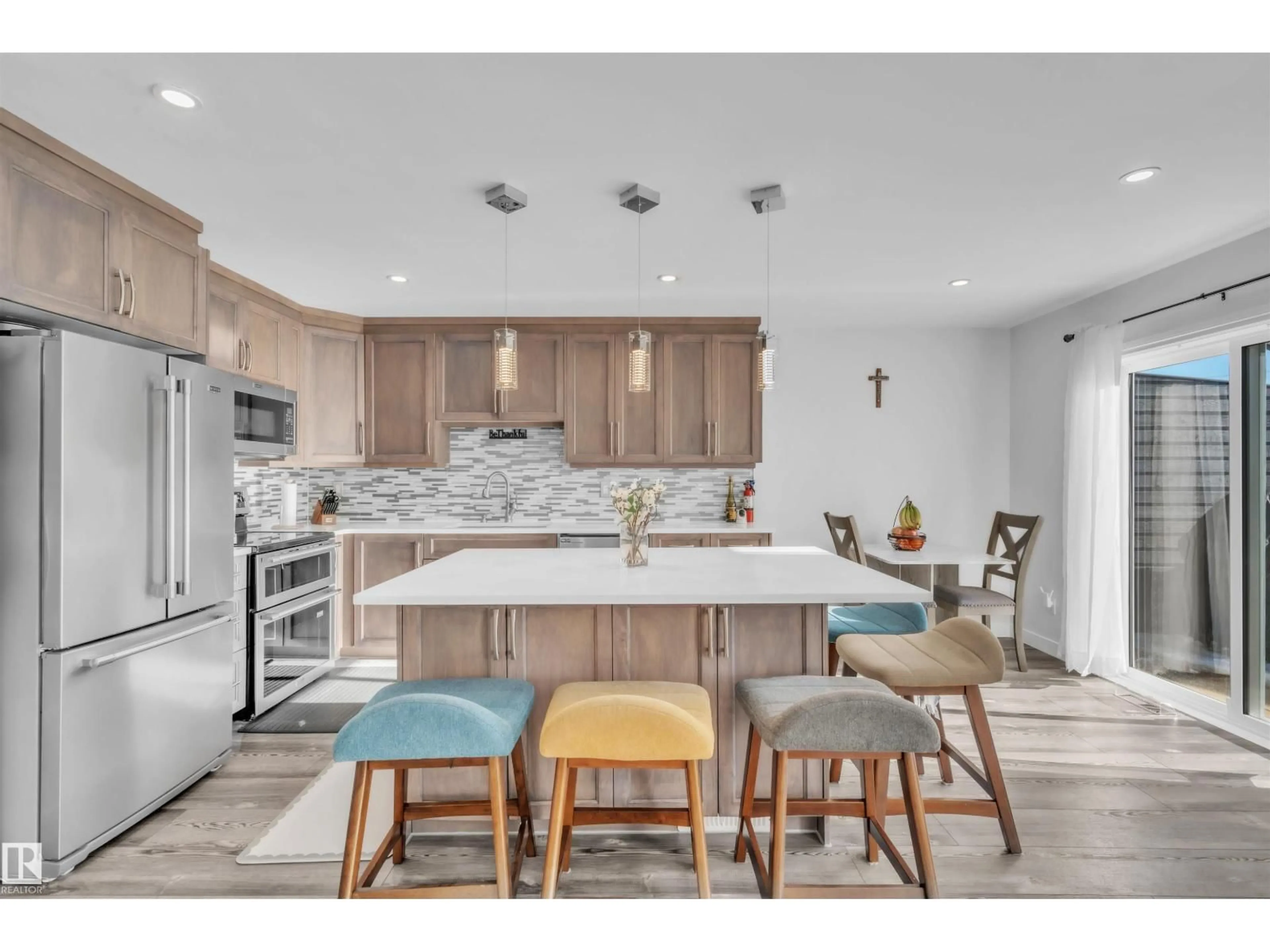 Contemporary kitchen, ceramic/tile floor for 4414 50 AV, Cold Lake Alberta T9M2B3