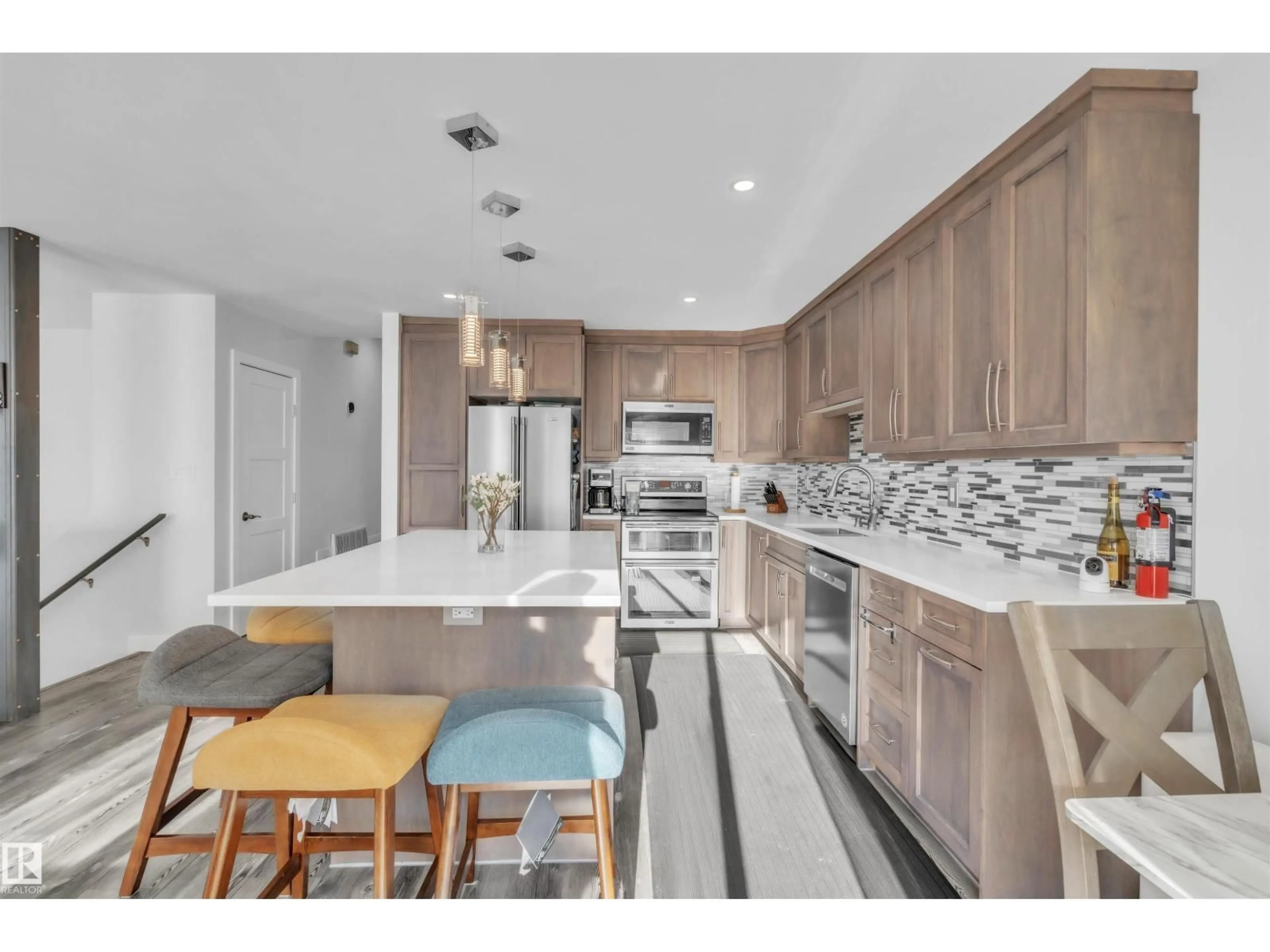 Contemporary kitchen, ceramic/tile floor for 4414 50 AV, Cold Lake Alberta T9M2B3