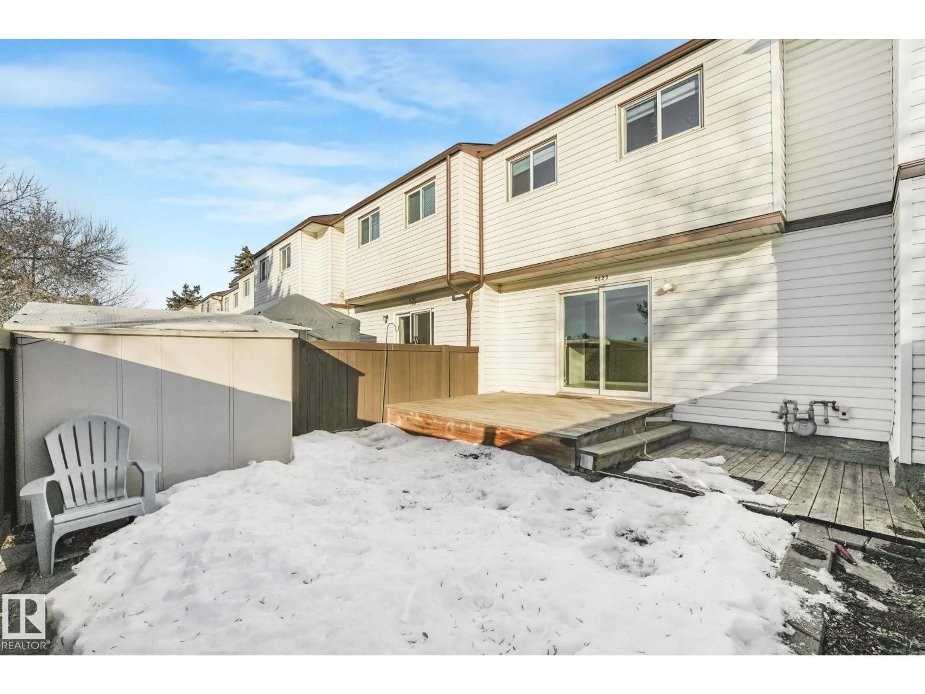 A pic from outside/outdoor area/front of a property/back of a property/a pic from drone, street for 2625 135 AV, Edmonton Alberta T5A3S3