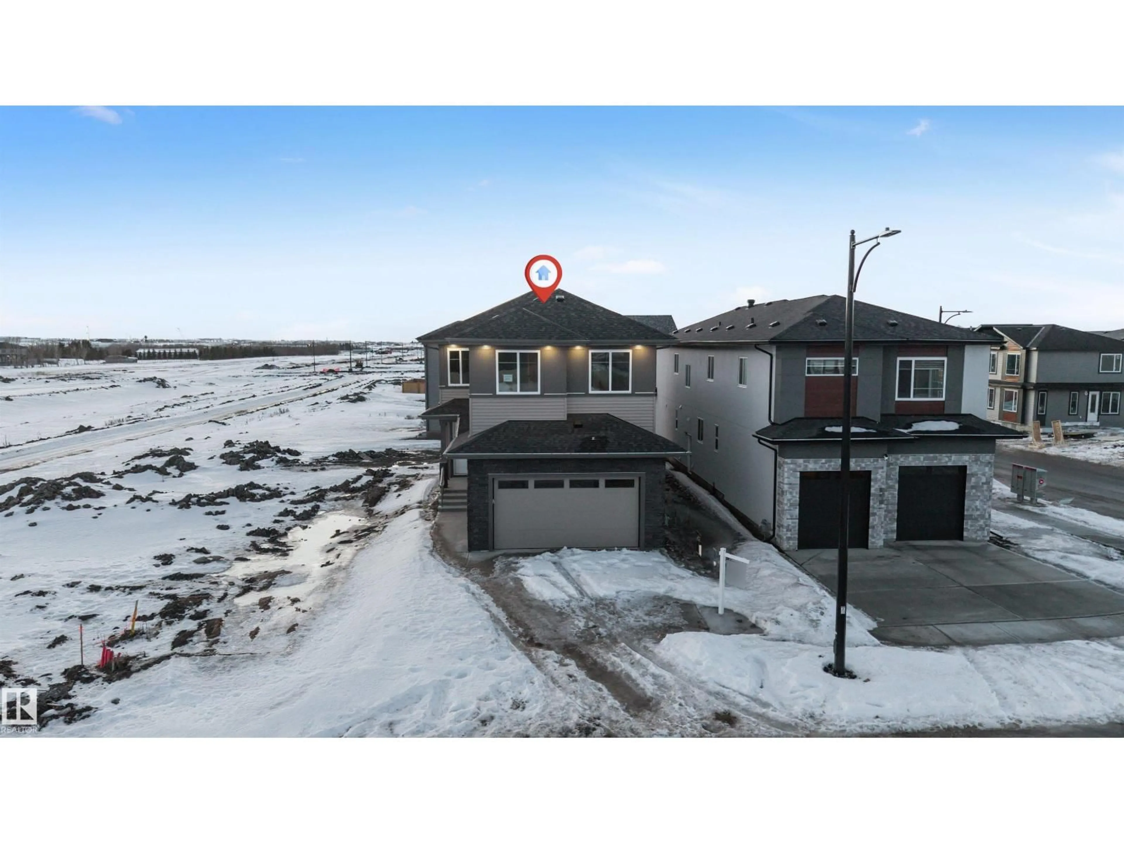 A pic from outside/outdoor area/front of a property/back of a property/a pic from drone, unknown for NE - 6310 20 ST, Rural Leduc County Alberta T4X3C9