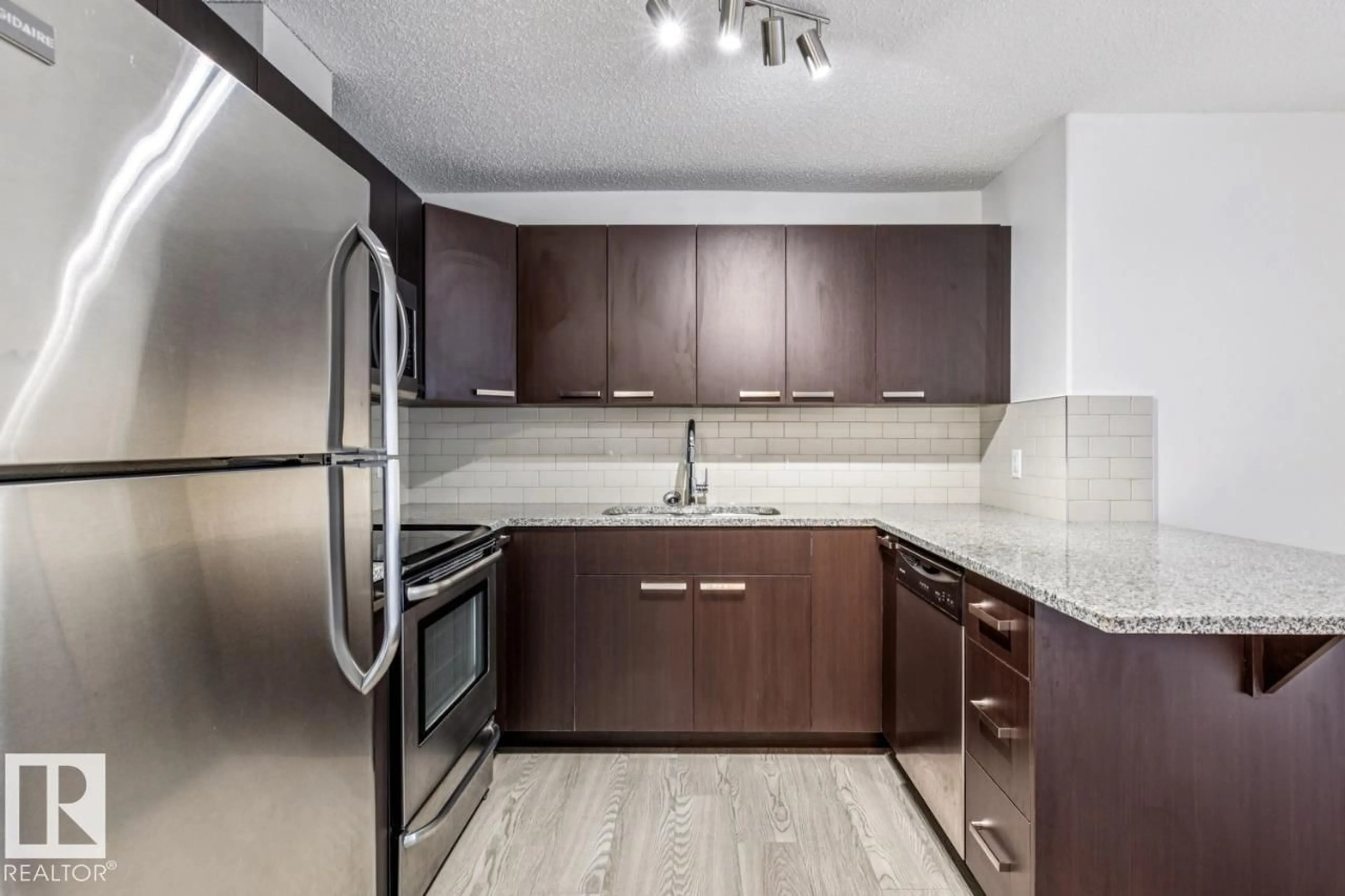 Standard kitchen, unknown for #223 - 14808 125 ST, Edmonton Alberta T5X0G1