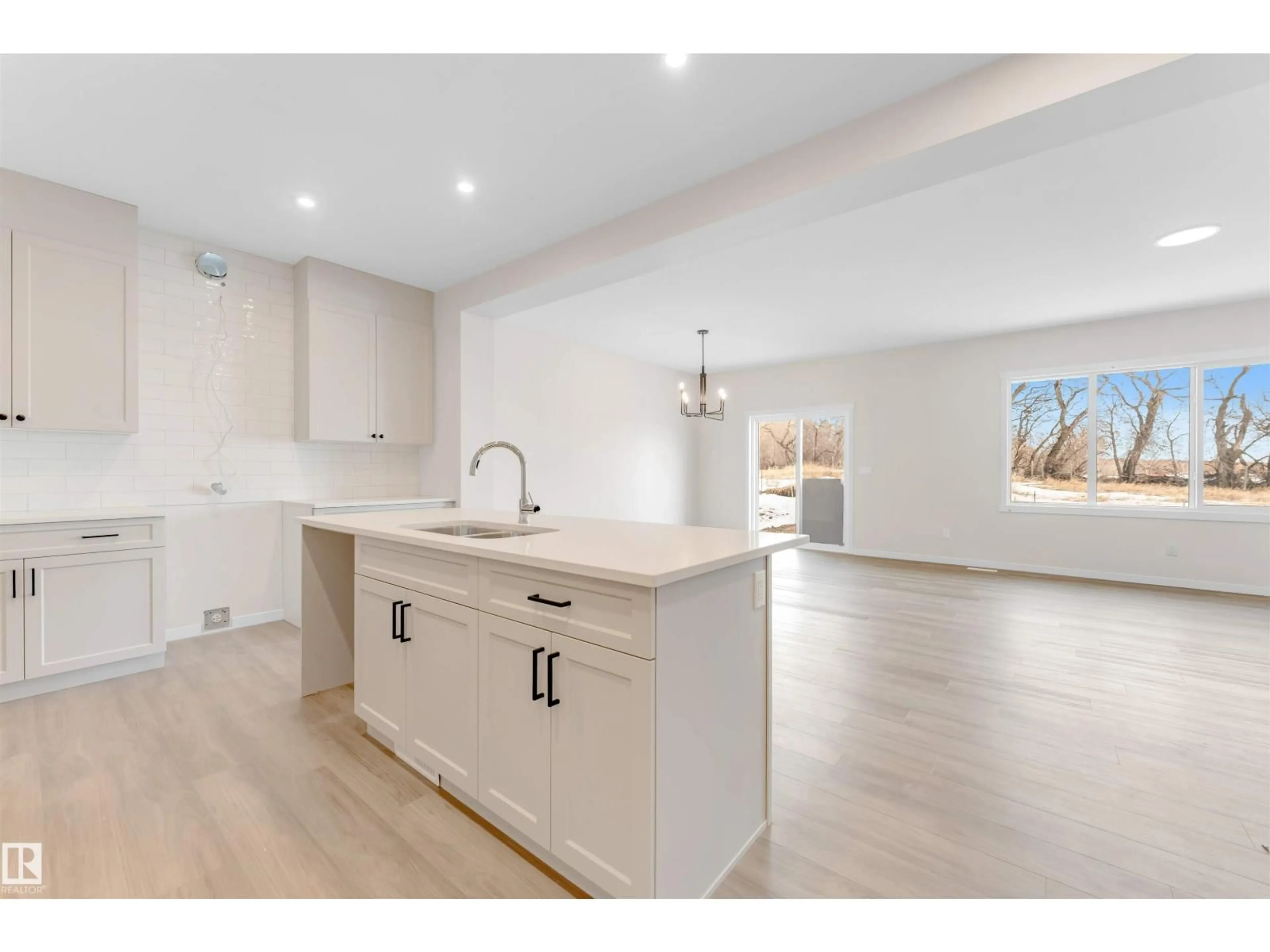 Open concept kitchen, unknown for NE - 17811 7 ST, Edmonton Alberta T5Y4K3