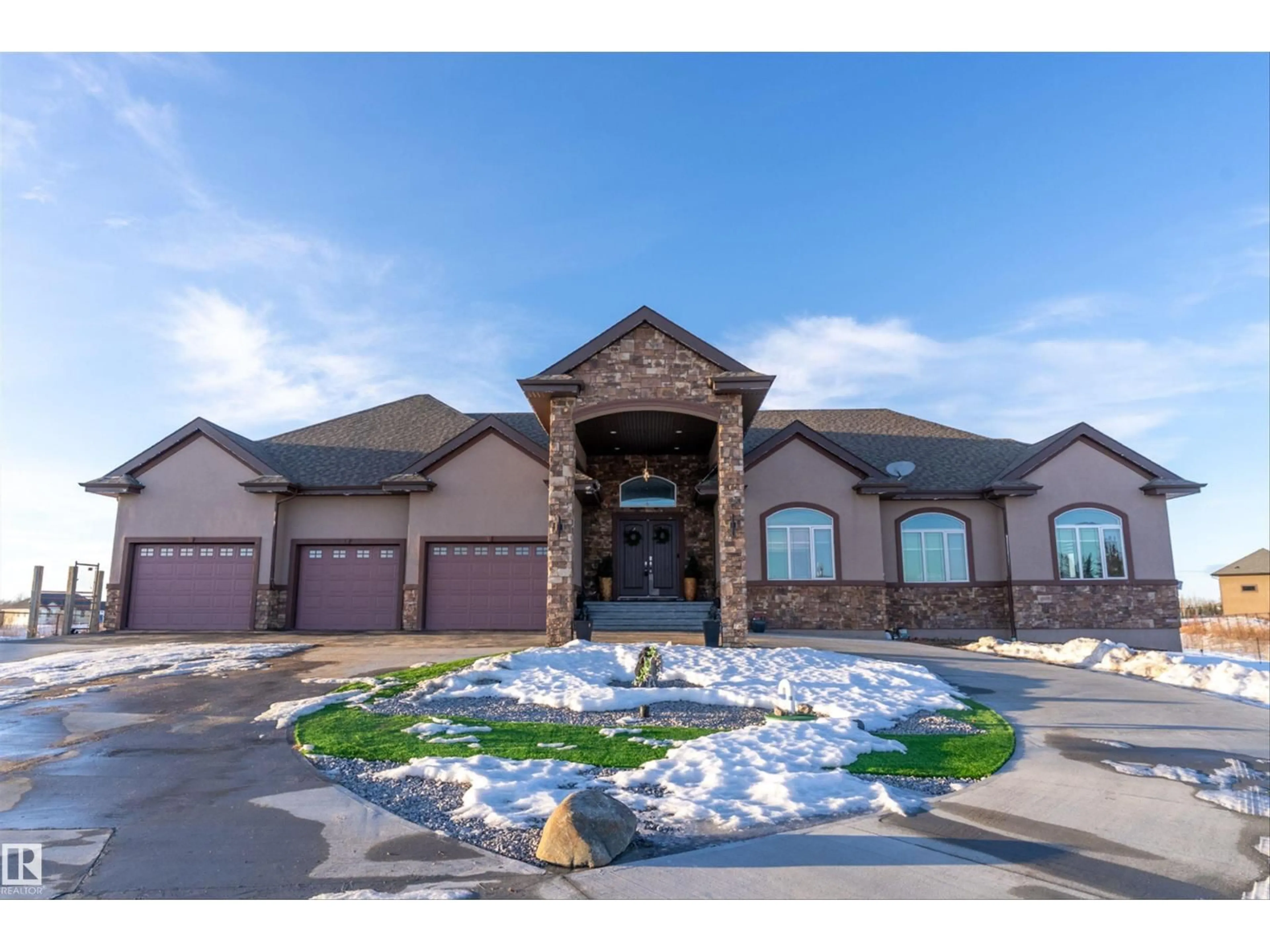 Home with brick exterior material, unknown for 100 23412 TOWNSHIP ROAD ROAD, Rural Leduc County Alberta T4X0L7