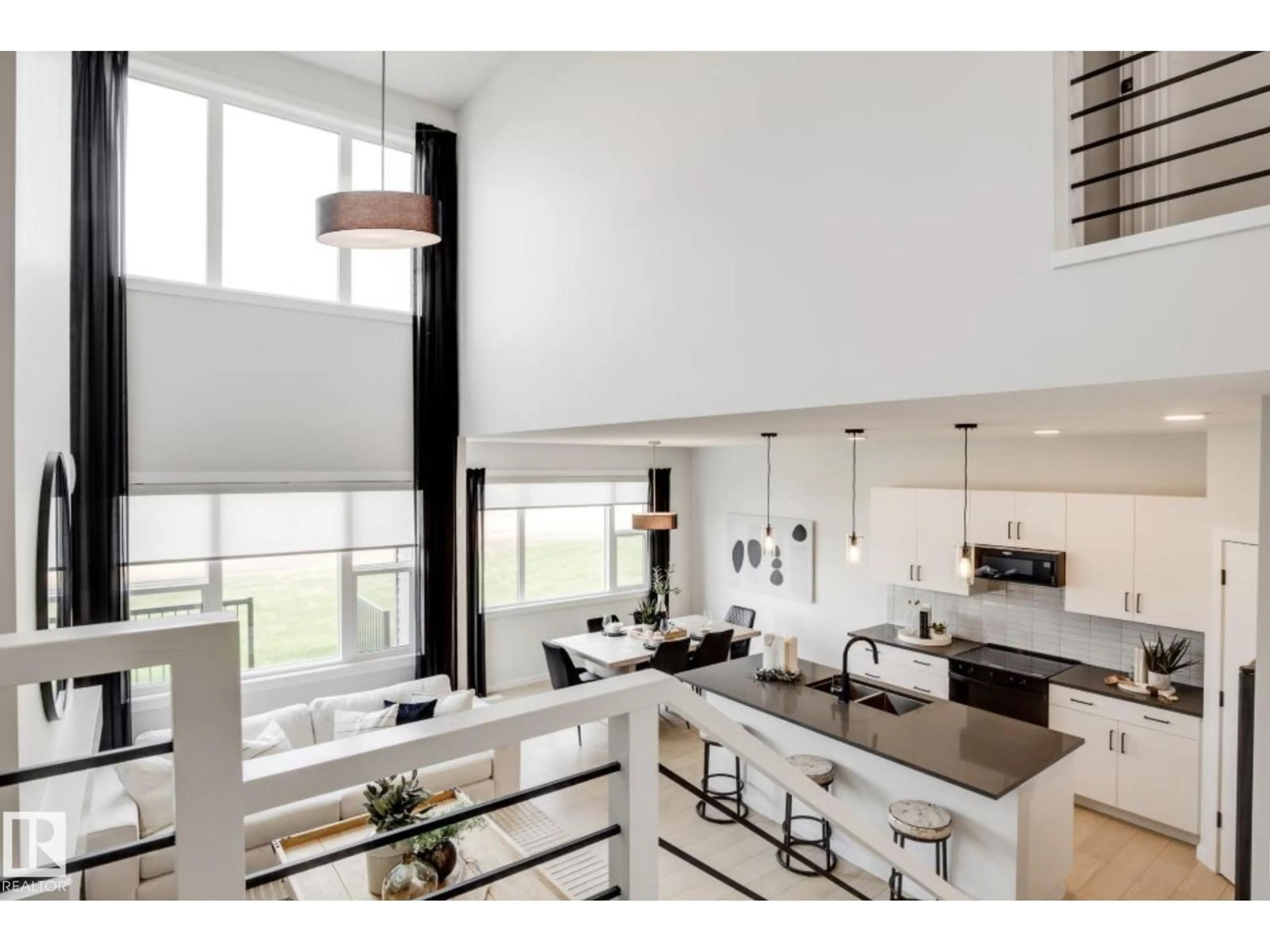 Open concept kitchen, unknown for 181 STILES BN, Leduc Alberta T9E0Y8