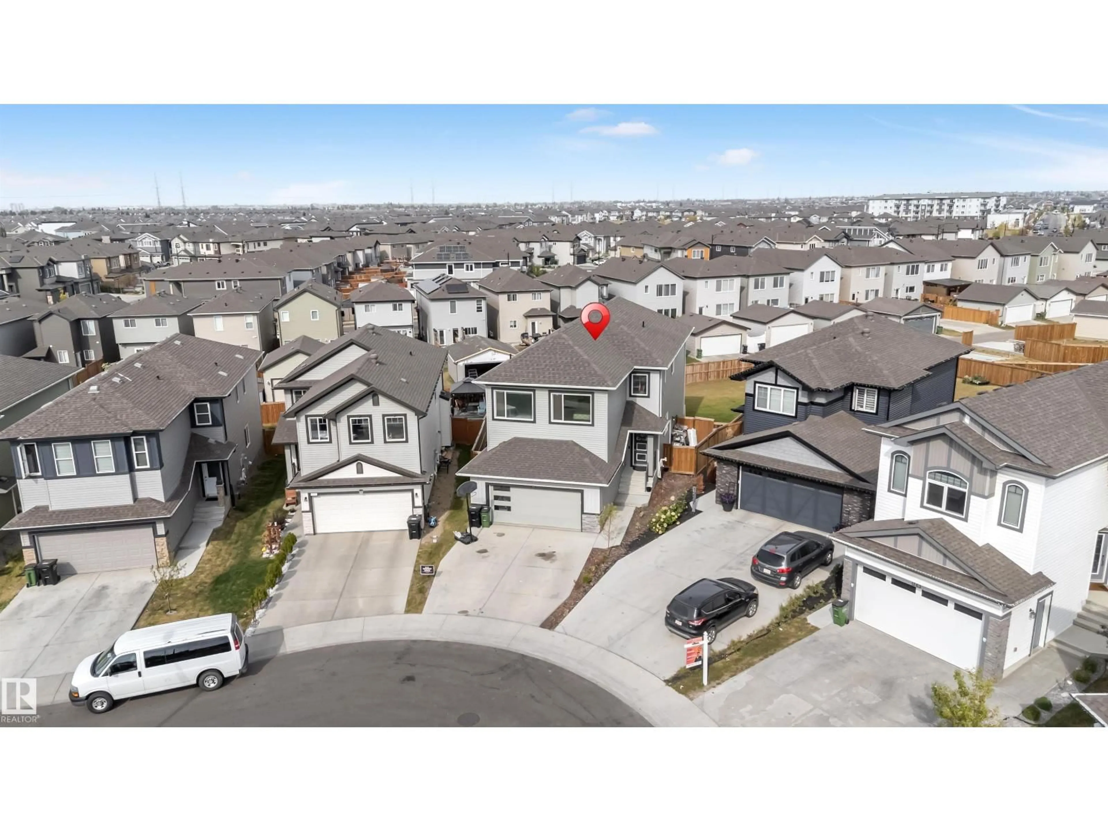 A pic from outside/outdoor area/front of a property/back of a property/a pic from drone, street for 2404 13 AV, Edmonton Alberta T6T0V1