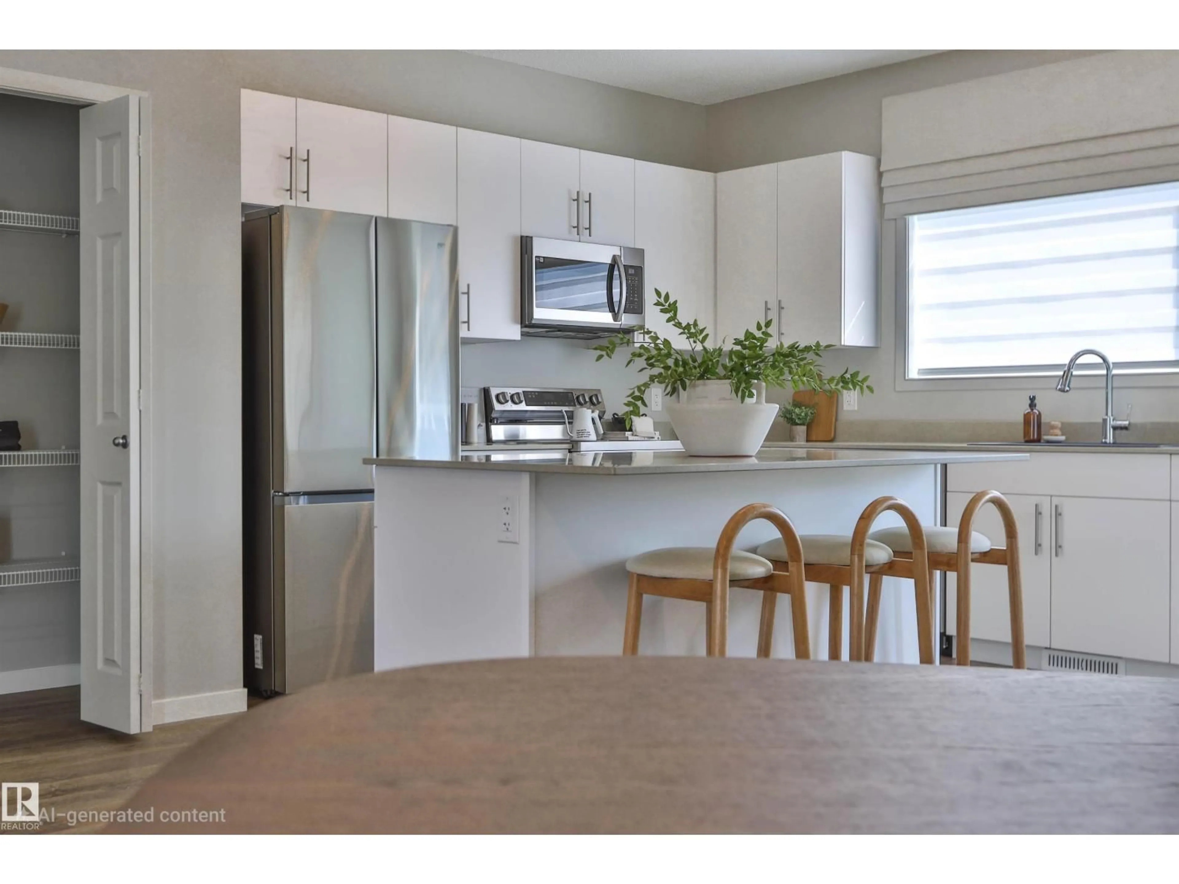 Open concept kitchen, unknown for 343 SUNDLAND WY, Sherwood Park Alberta T8H2Y8