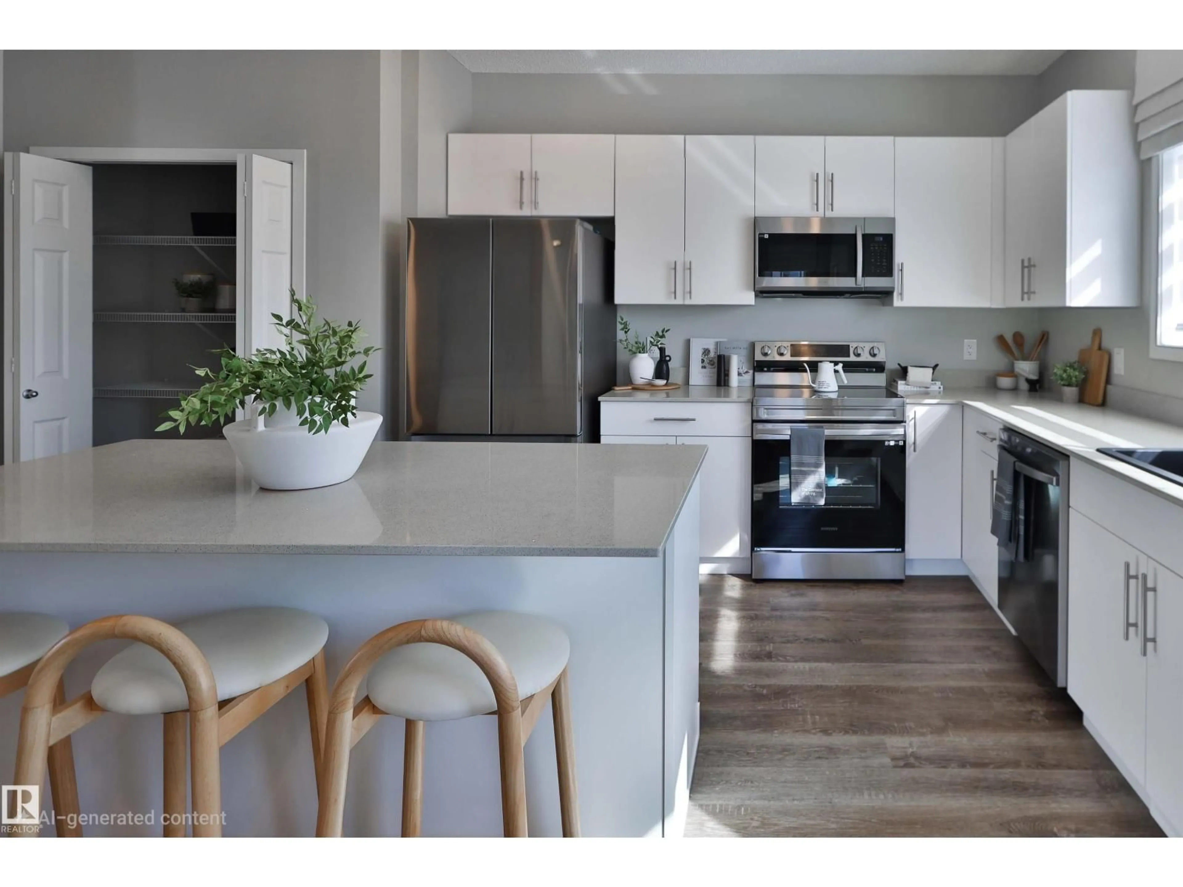 Open concept kitchen, unknown for 343 SUNDLAND WY, Sherwood Park Alberta T8H2Y8